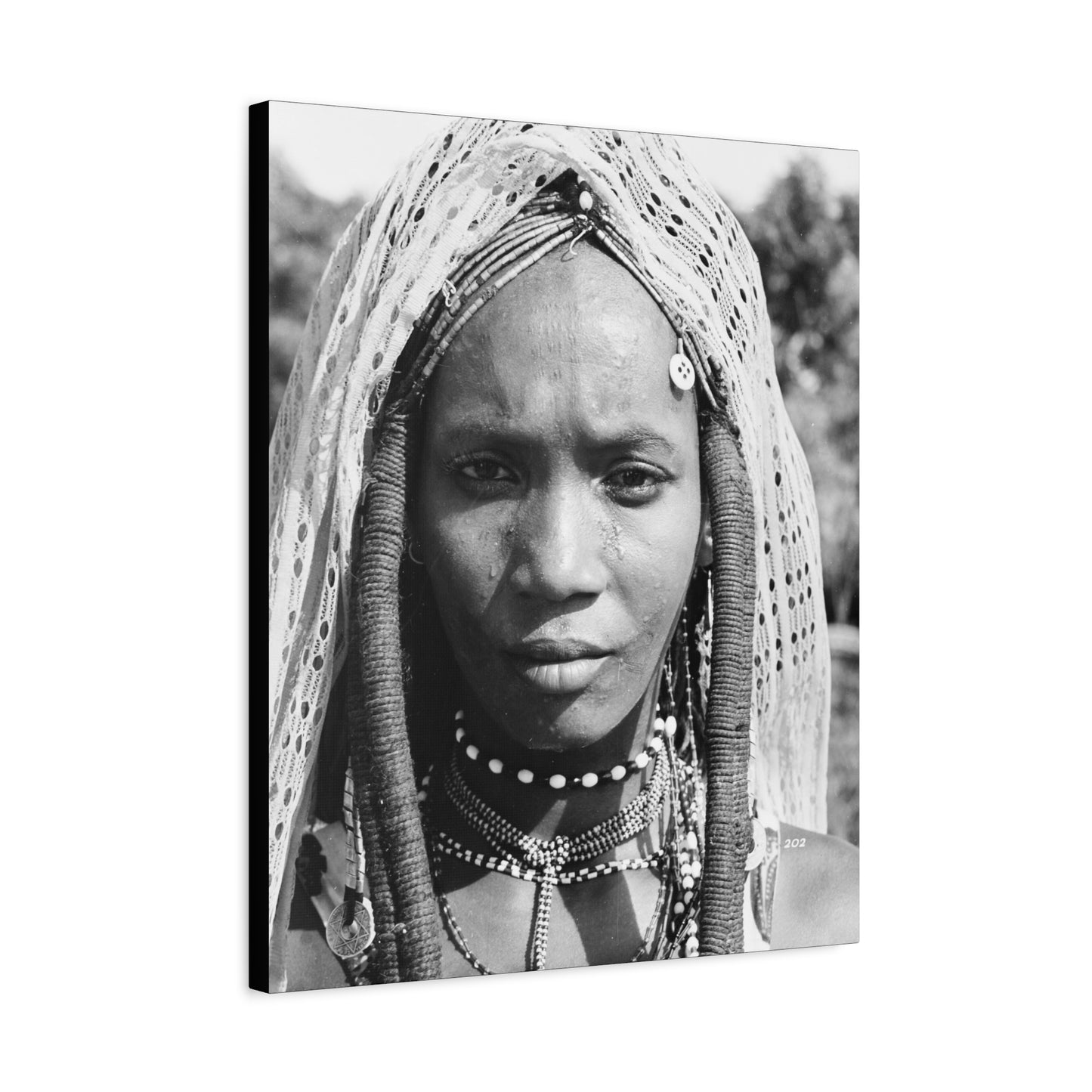 Woman Matte Canvas, Stretched, 1.25"
