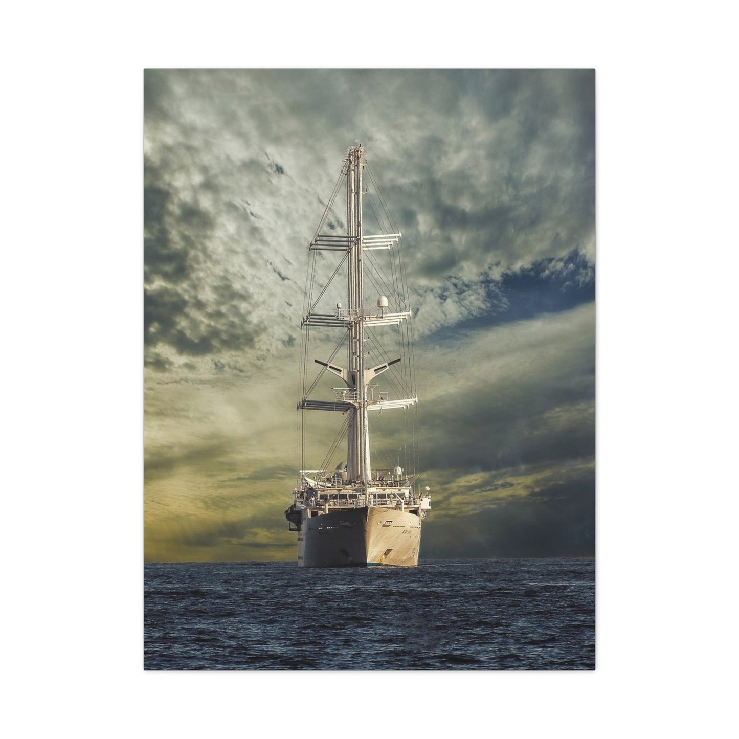 Ship Matte Canvas, Stretched, 1.25"