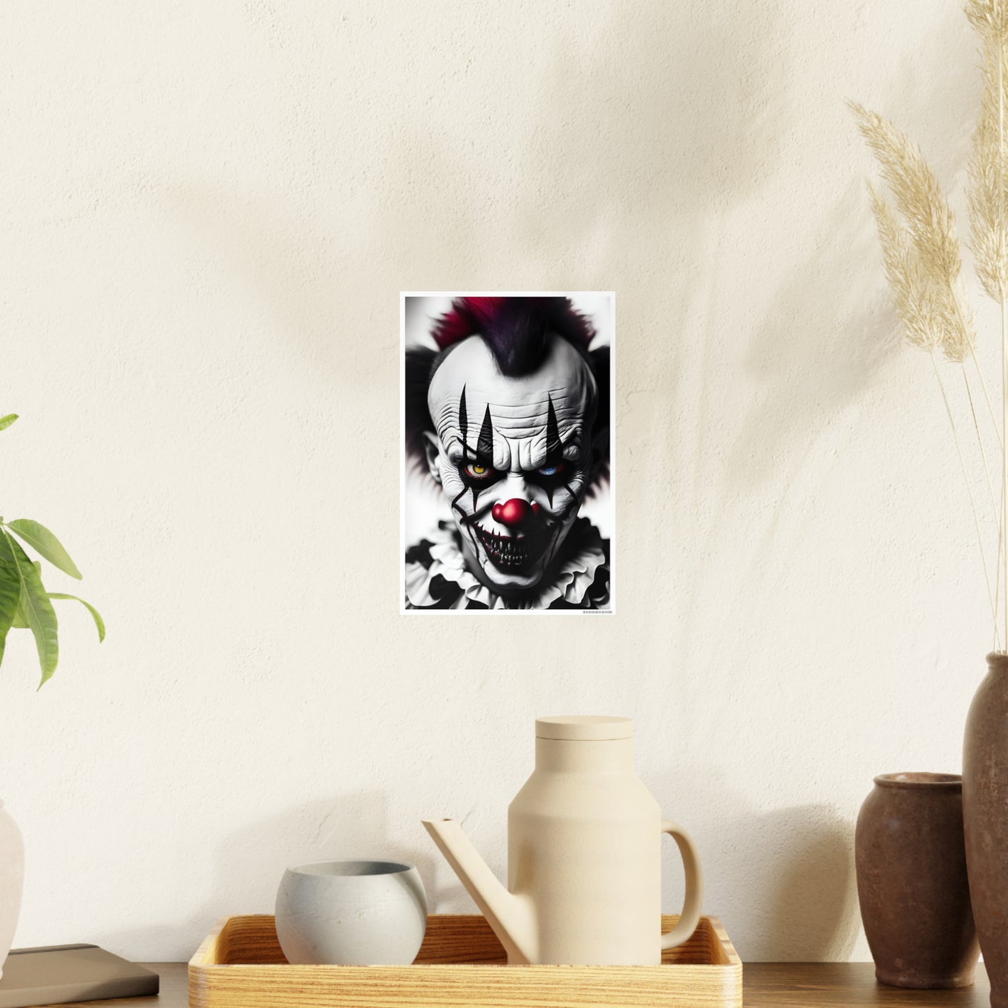 Clown AI Gen Photo Art Paper Posters