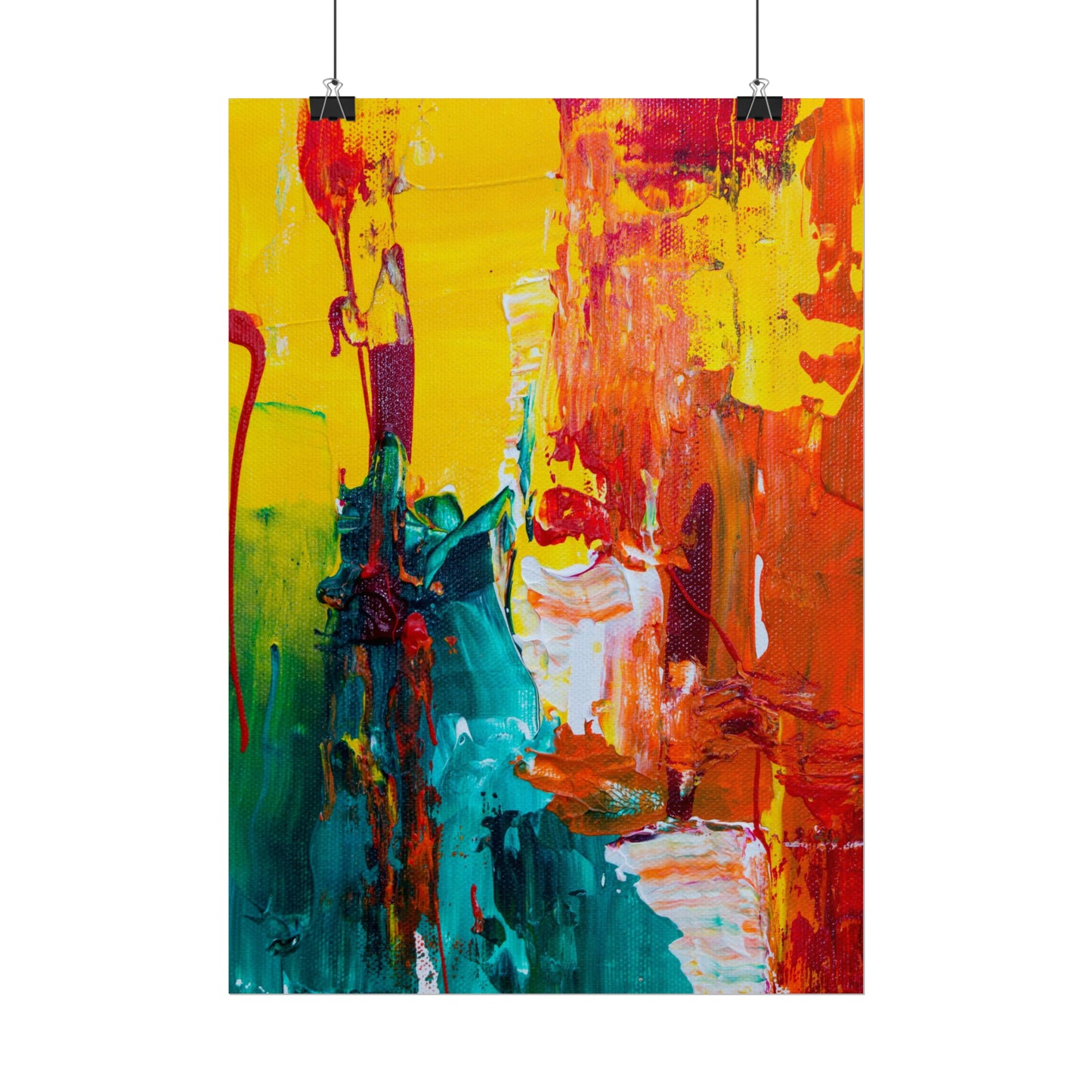 Abstract Rolled Posters