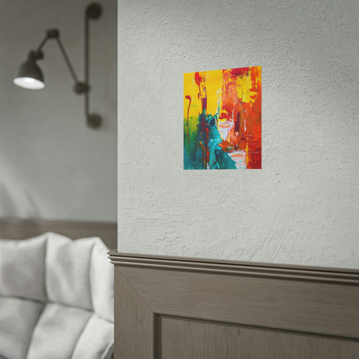 Abstract Rolled Posters