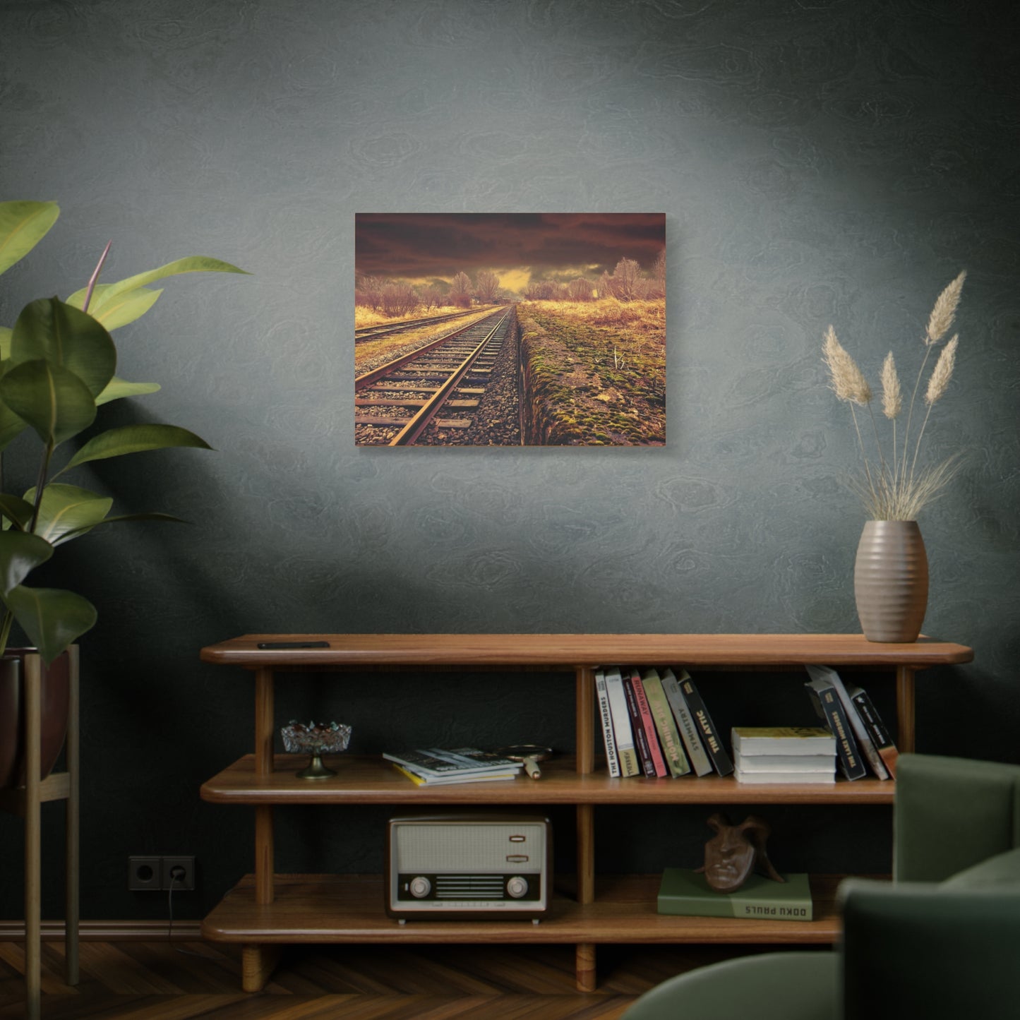 Tracks Matte Canvas, Stretched, 1.25"