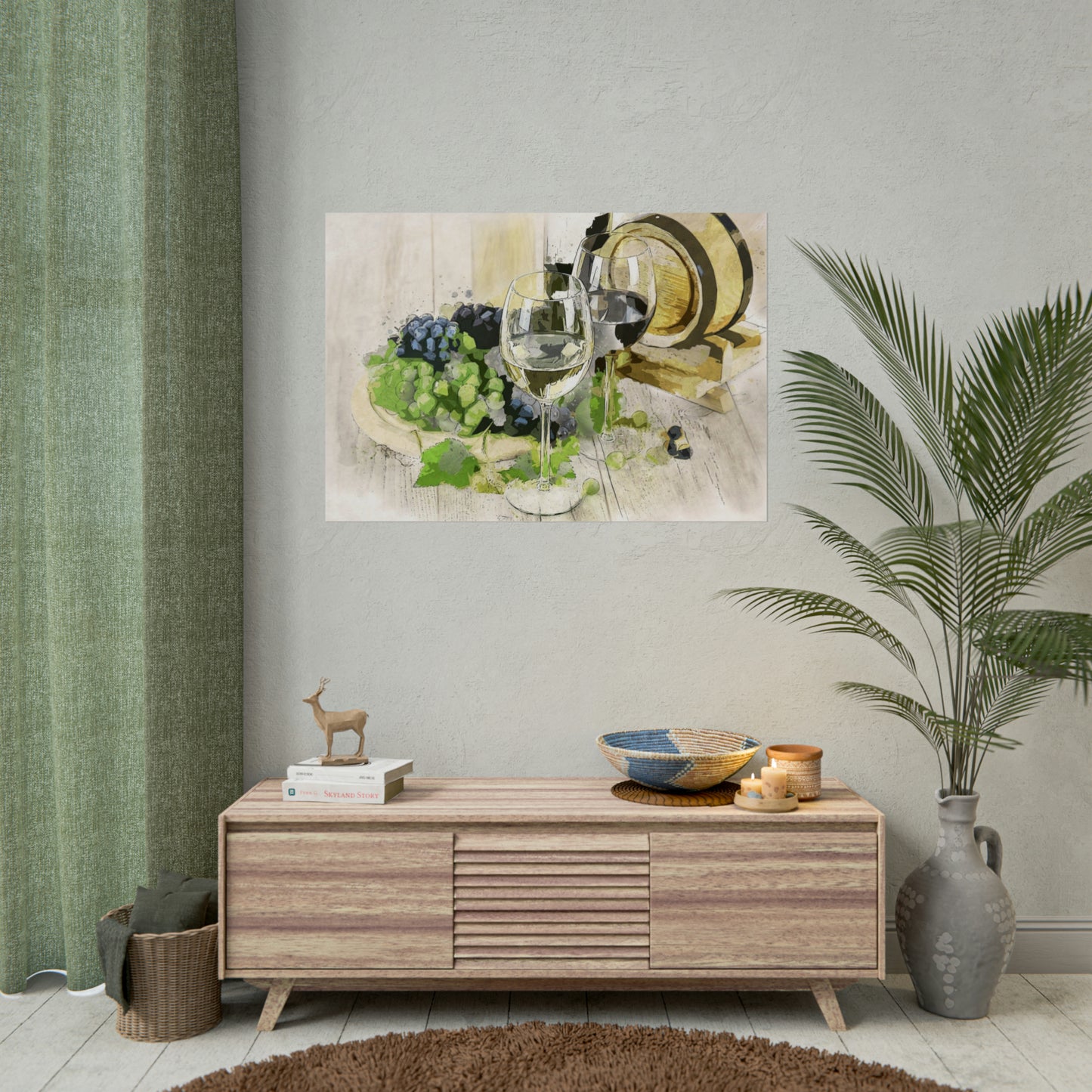 Wine Rolled Posters