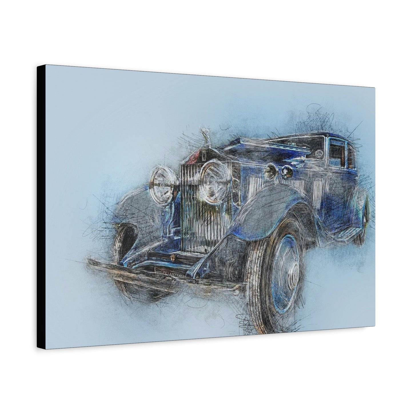 Old Car Matte Canvas, Stretched, 1.25"