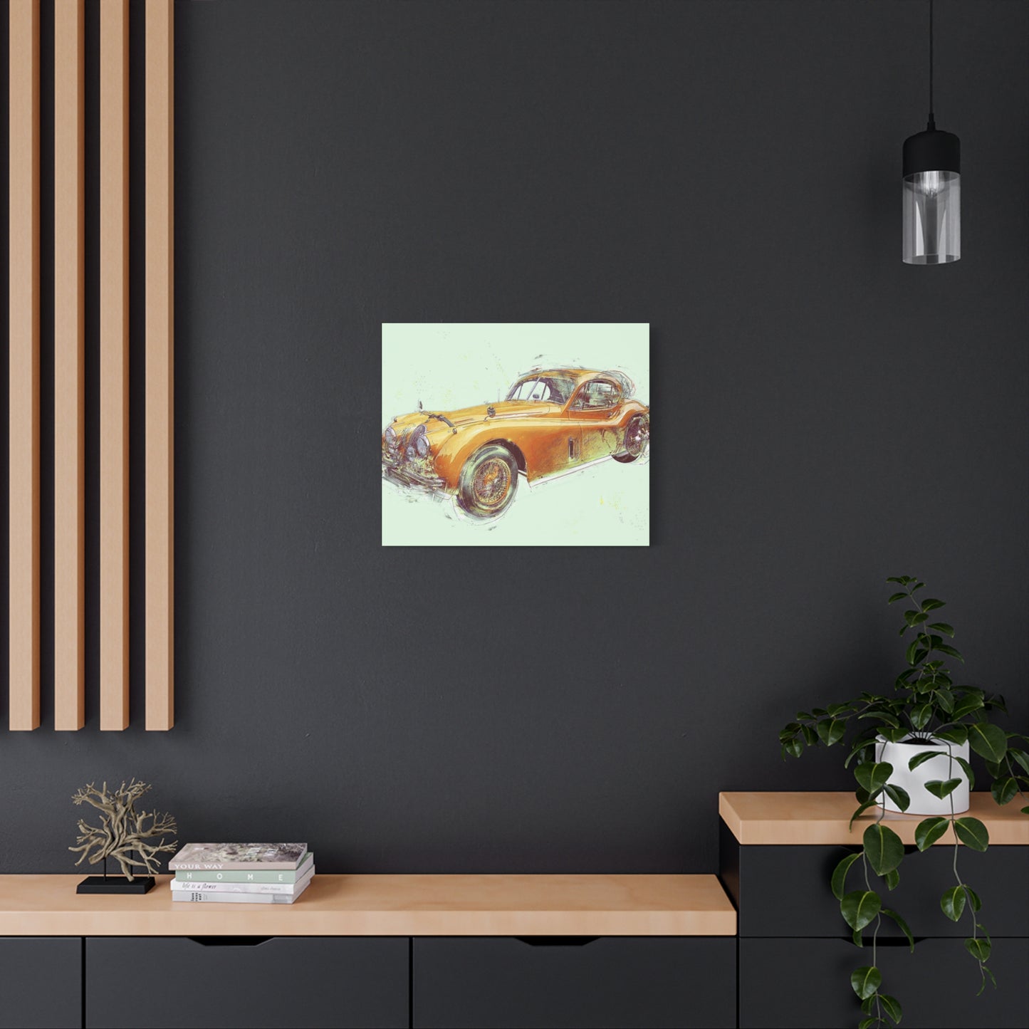 Jaguar Matte Canvas, Stretched, 1.25"