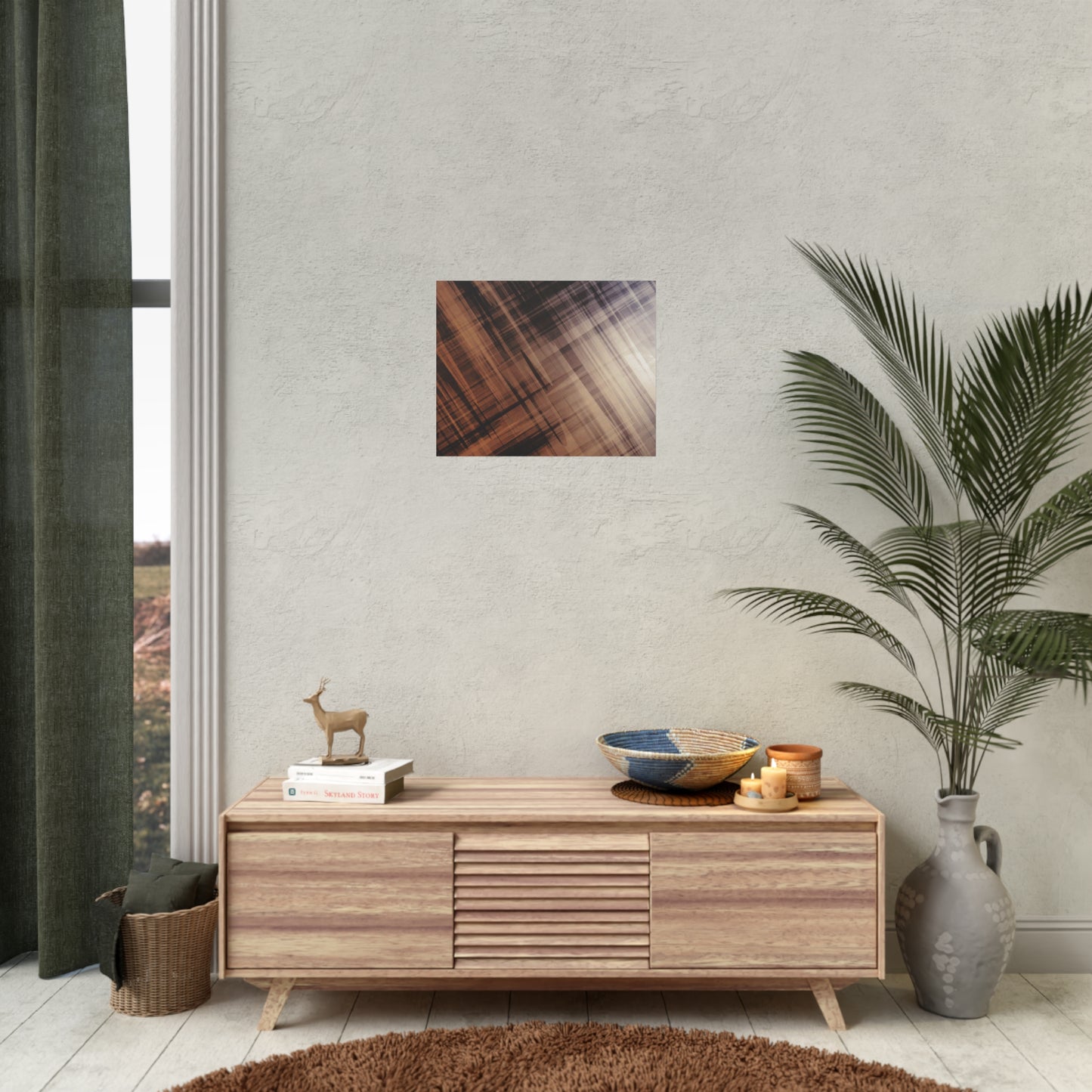 Abstract Rolled Posters