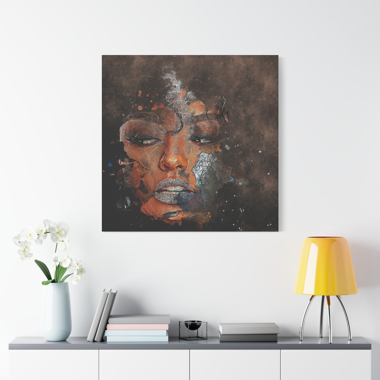 Woman Matte Canvas, Stretched, 1.25"