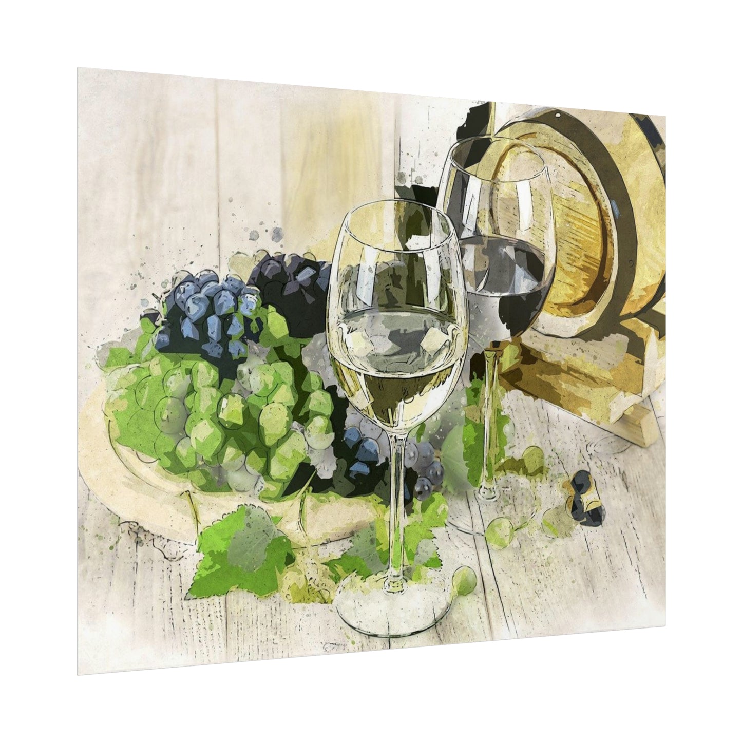 Wine Rolled Posters