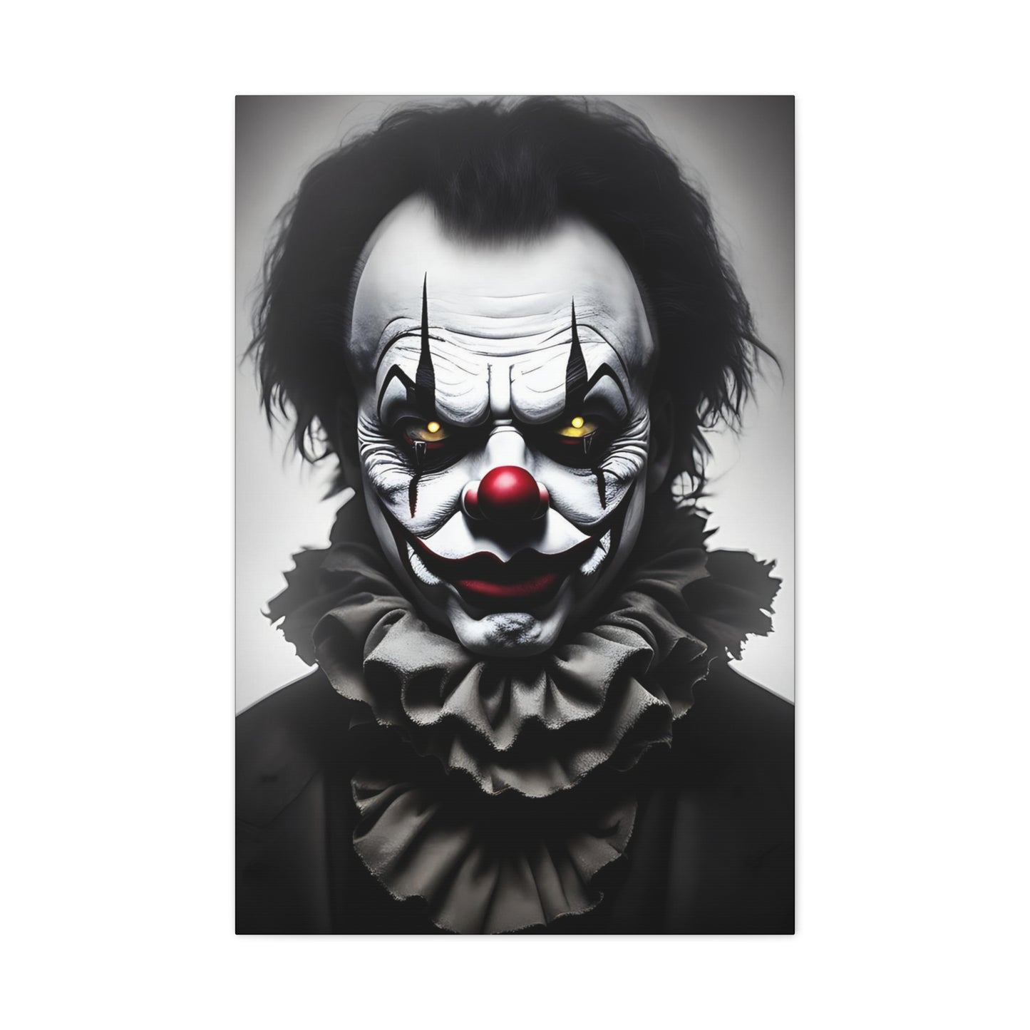 Clown AI Gen Matte Canvas, Stretched, 1.25"