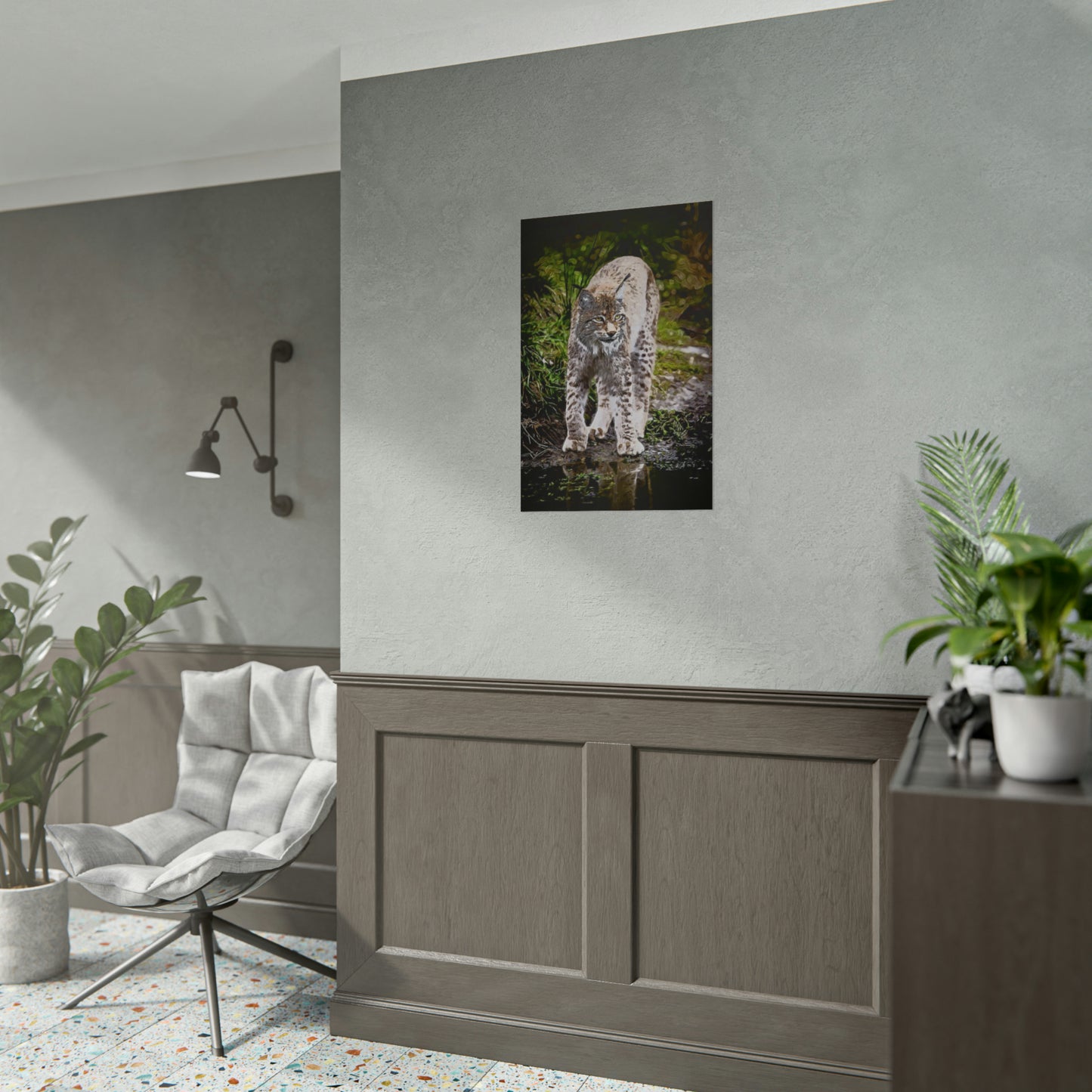 Bobcat Rolled Posters