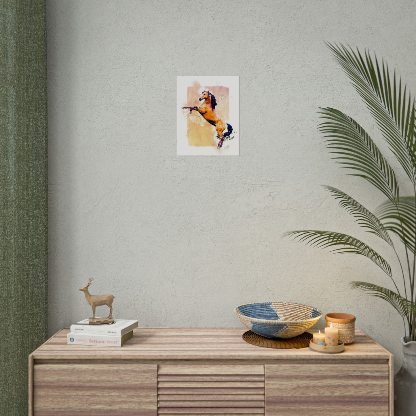 Horse Rolled Posters