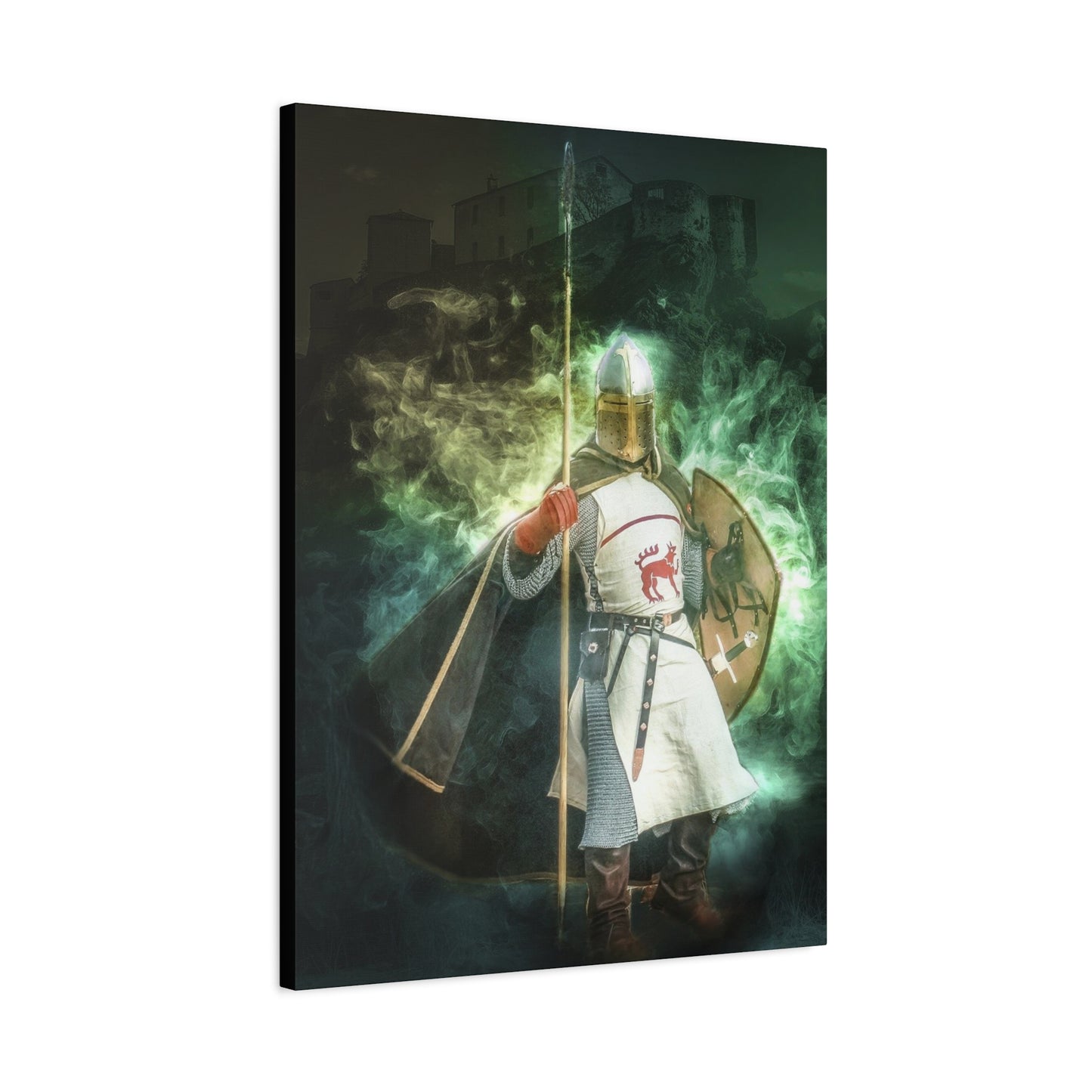 Knight Matte Canvas, Stretched, 1.25"