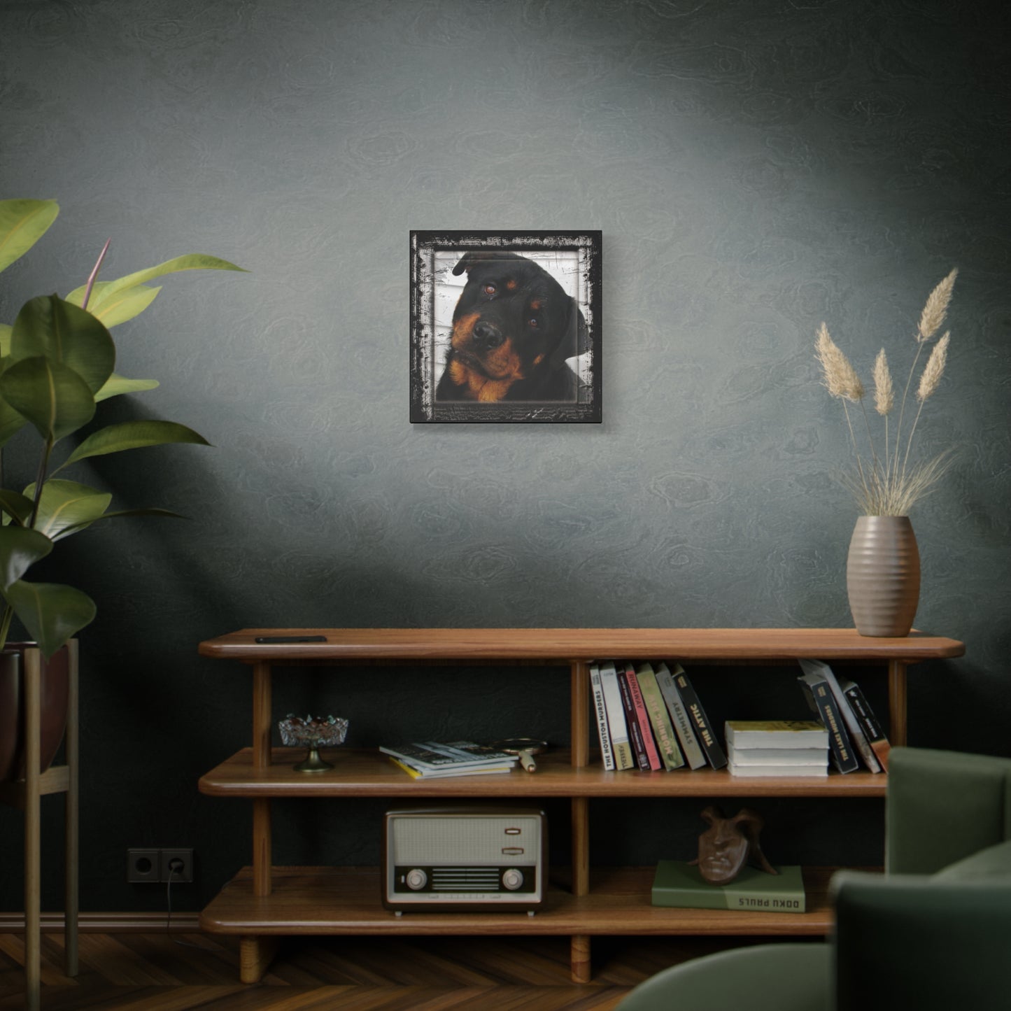 Rotweiller Matte Canvas, Stretched, 1.25"