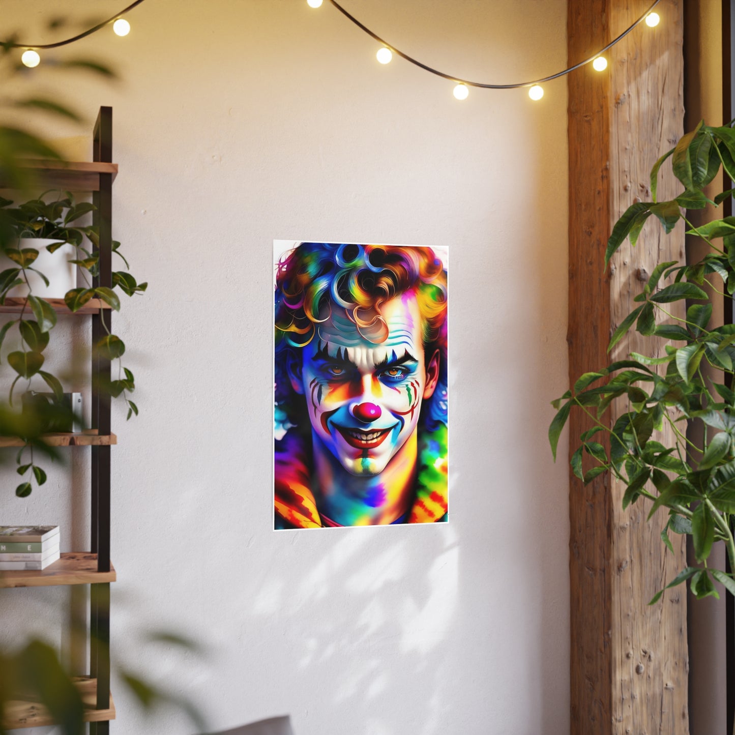 Clown AI Gen Photo Art Paper Posters