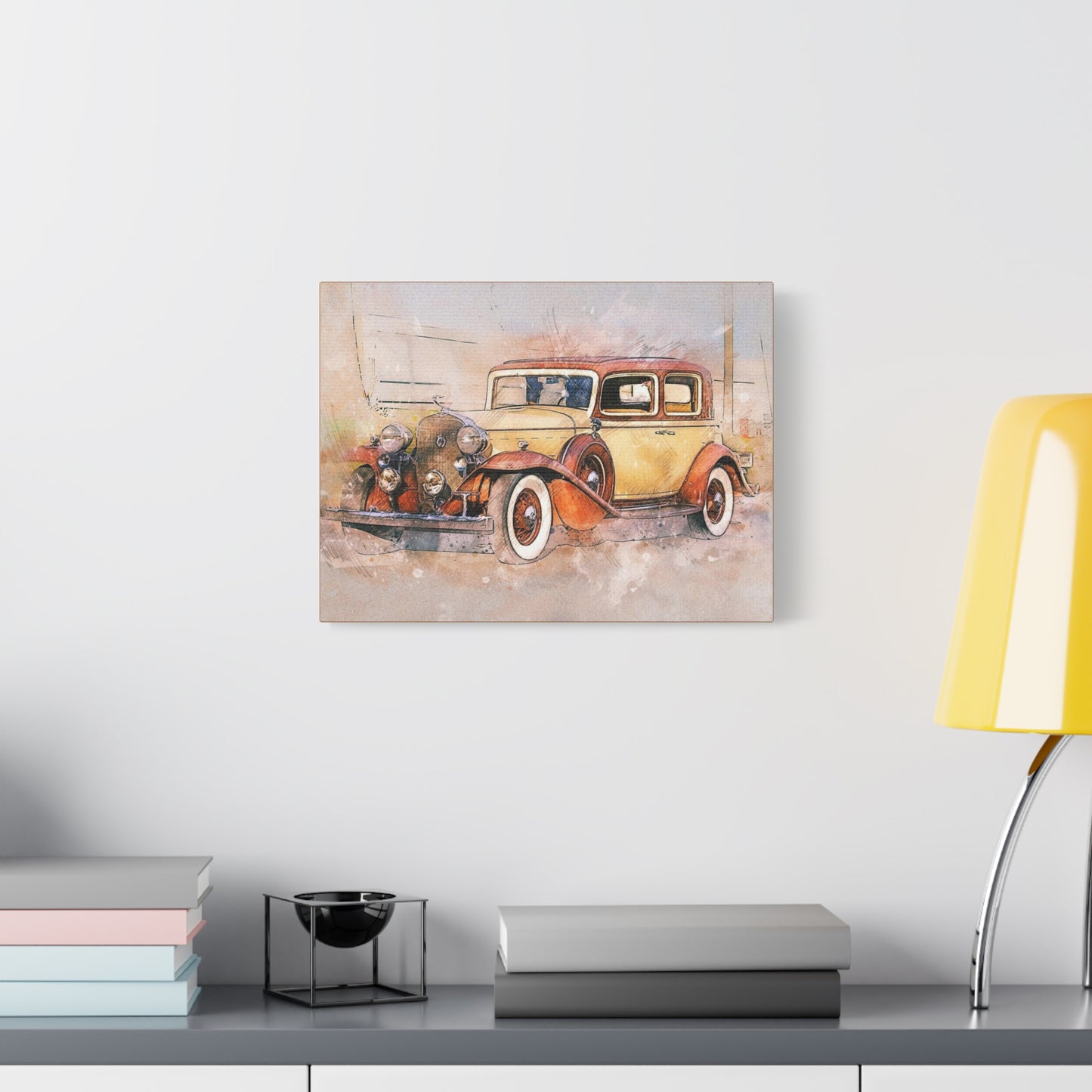 Cadillac Matte Canvas, Stretched, 1.25"