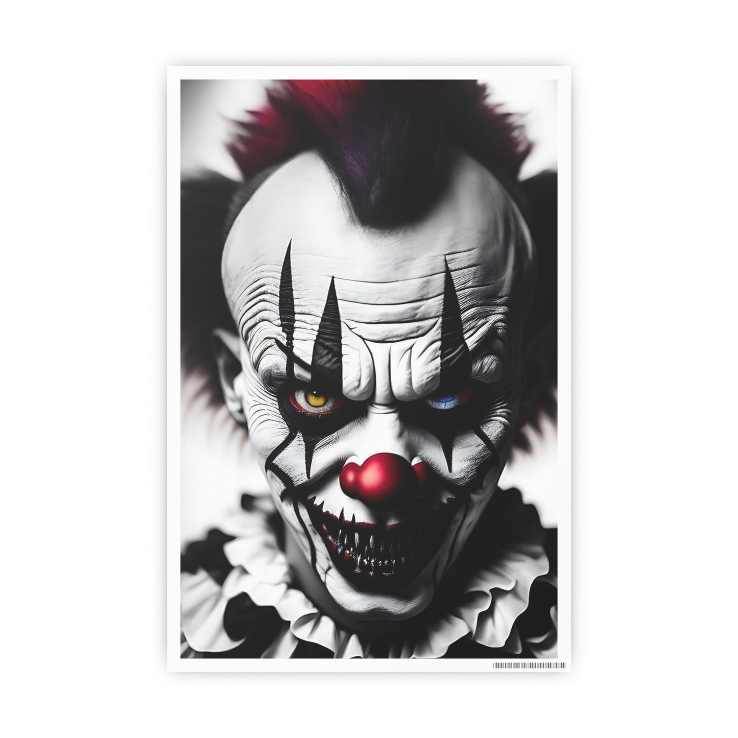 Clown AI Gen Photo Art Paper Posters