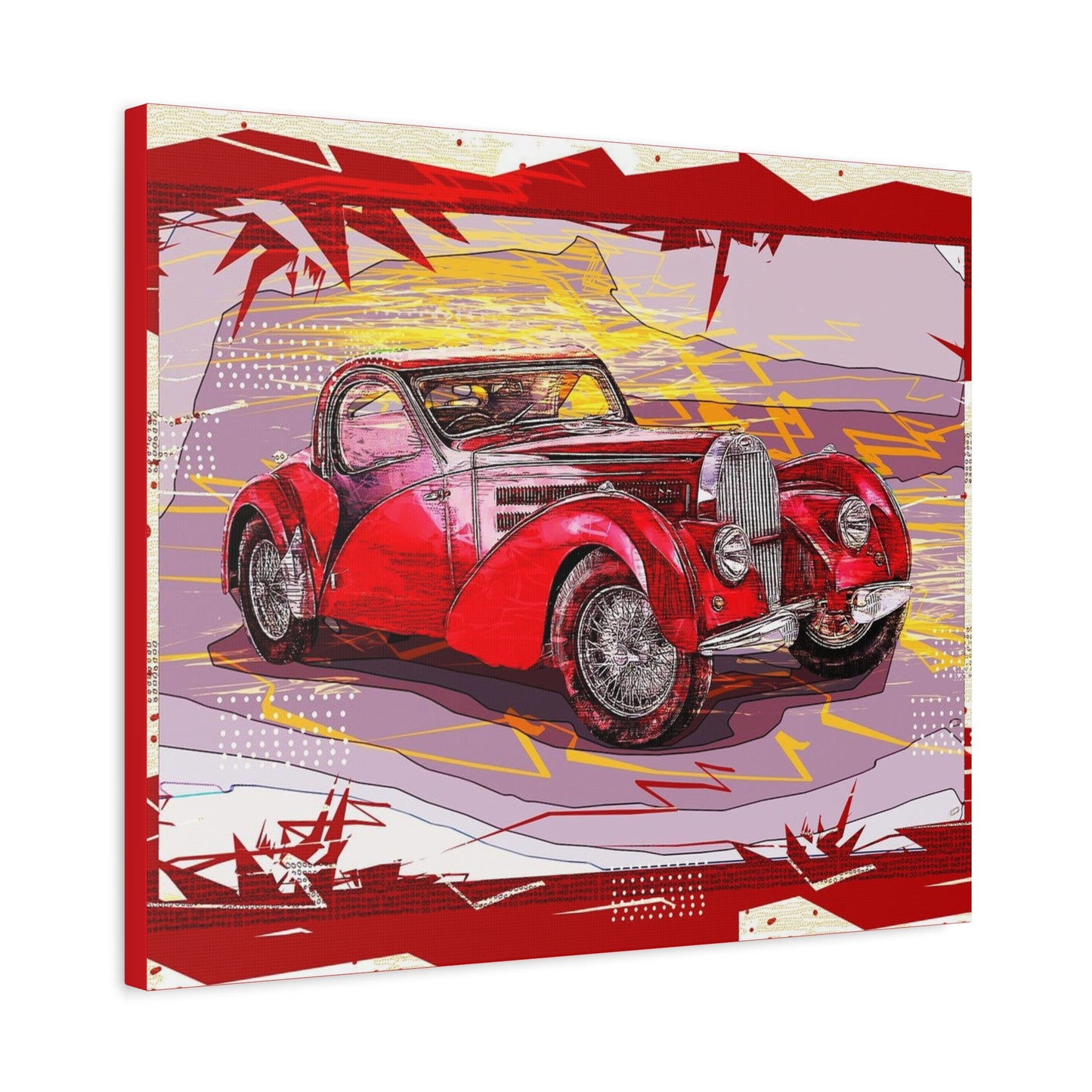 Bugatti Matte Canvas, Stretched, 1.25"