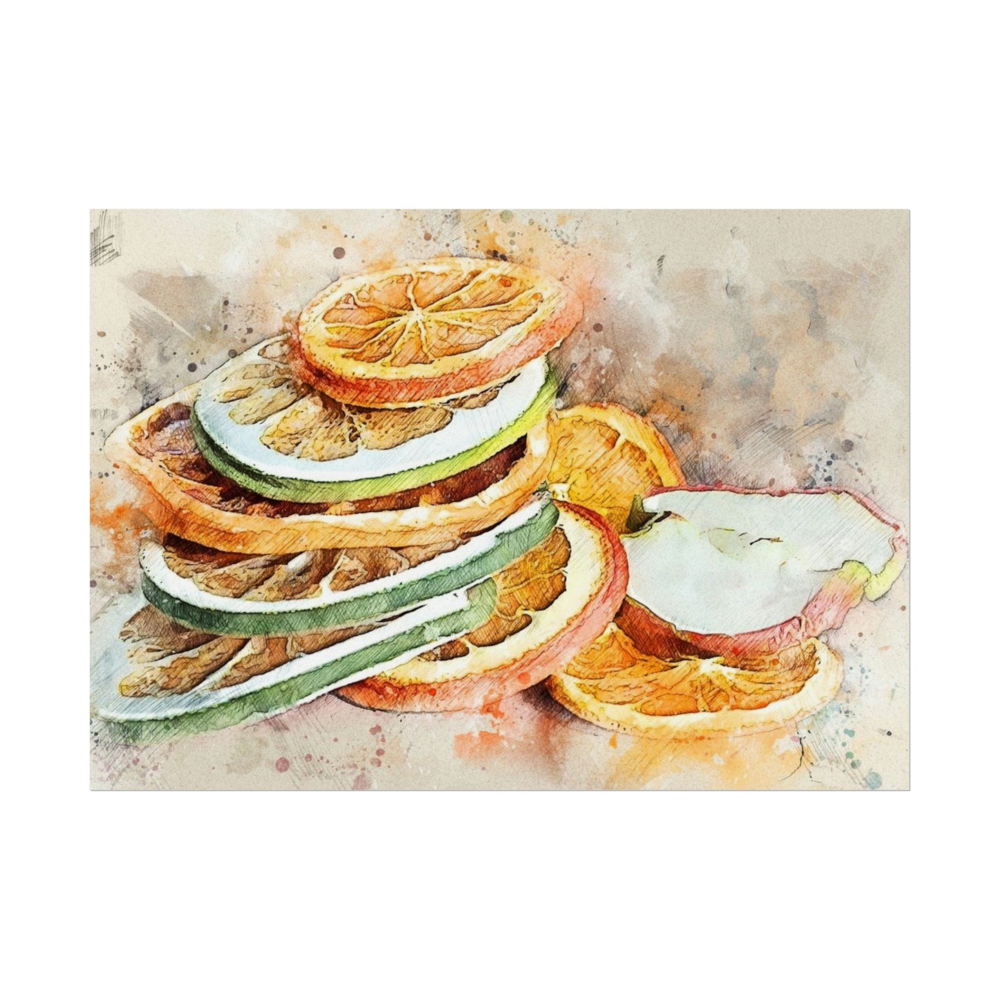 fruits Rolled Posters
