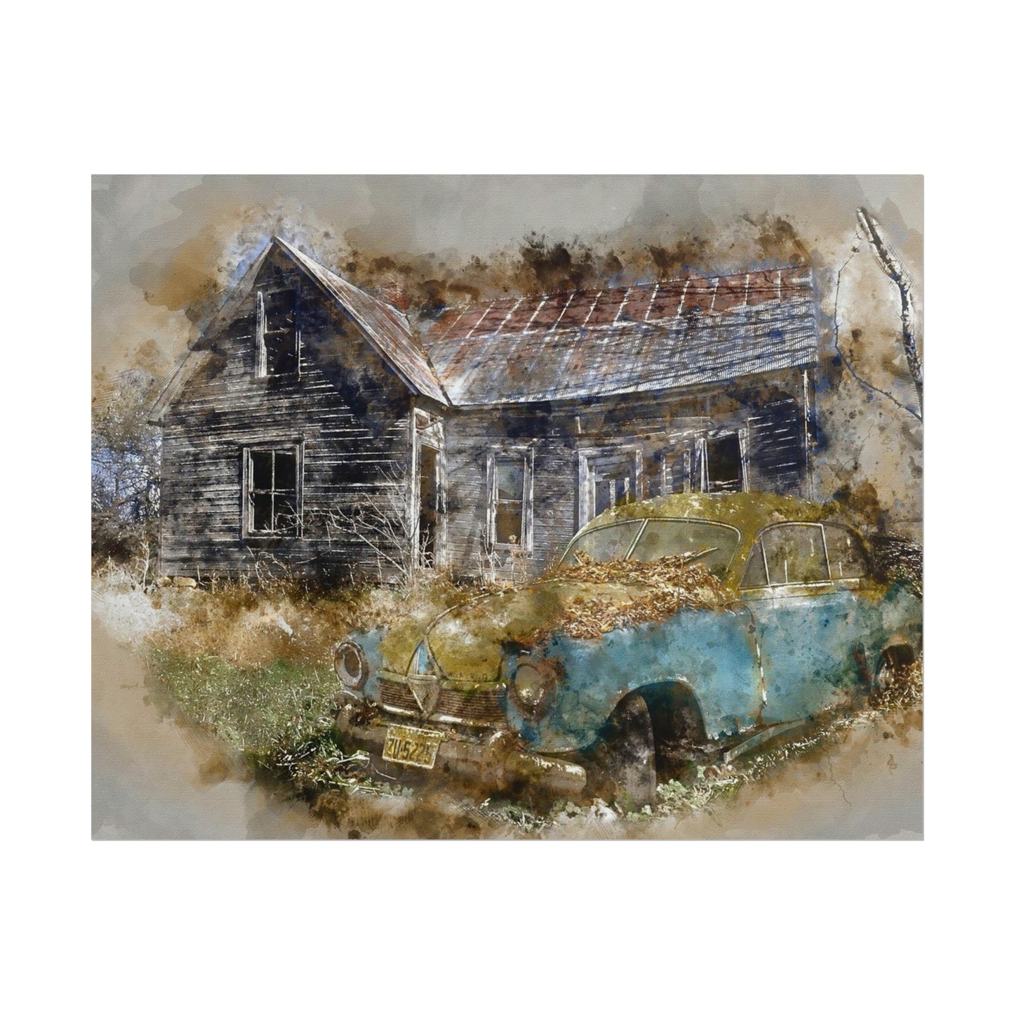 Old Barn Rolled Posters