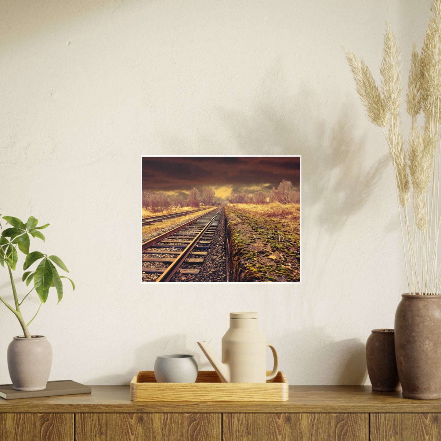 Tracks Photo Art Paper Posters