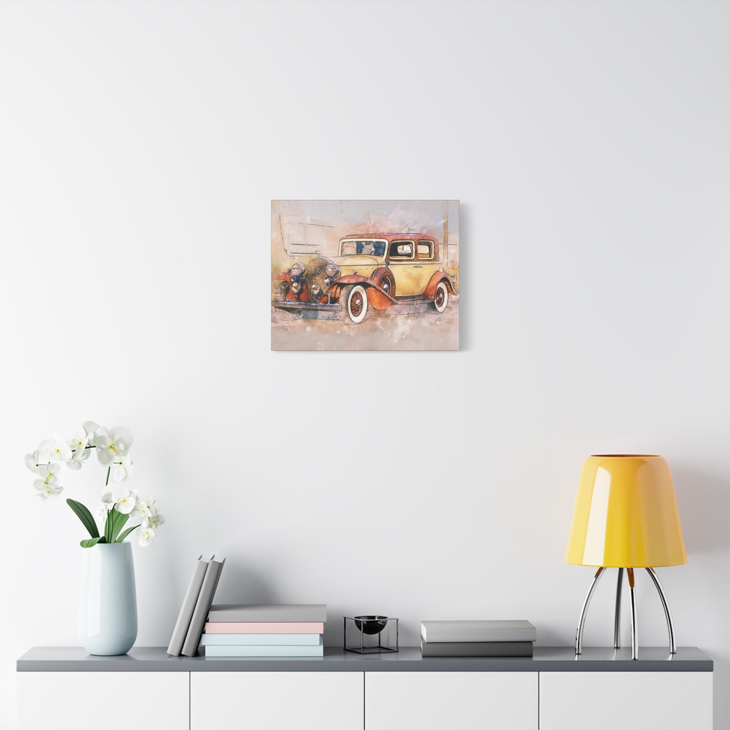 Cadillac Matte Canvas, Stretched, 1.25"