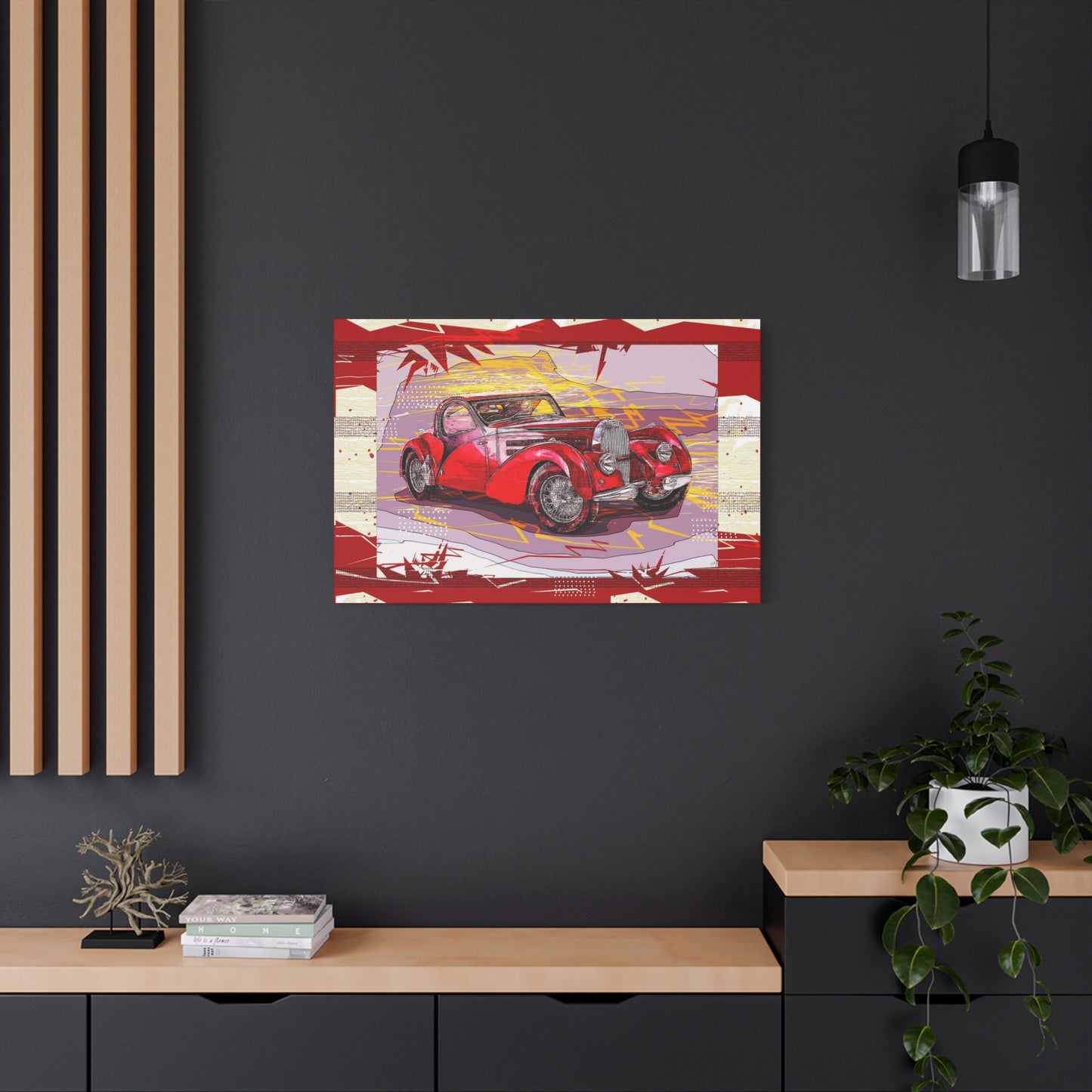 Bugatti Matte Canvas, Stretched, 1.25"