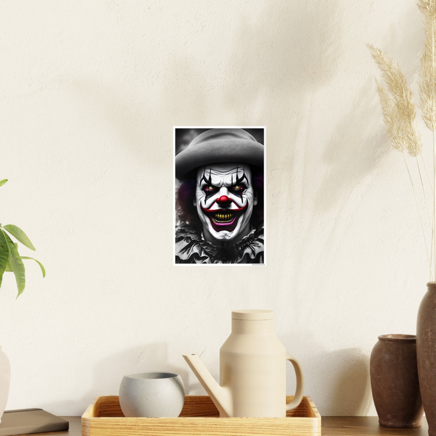 Clown AI Gen Photo Art Paper Posters