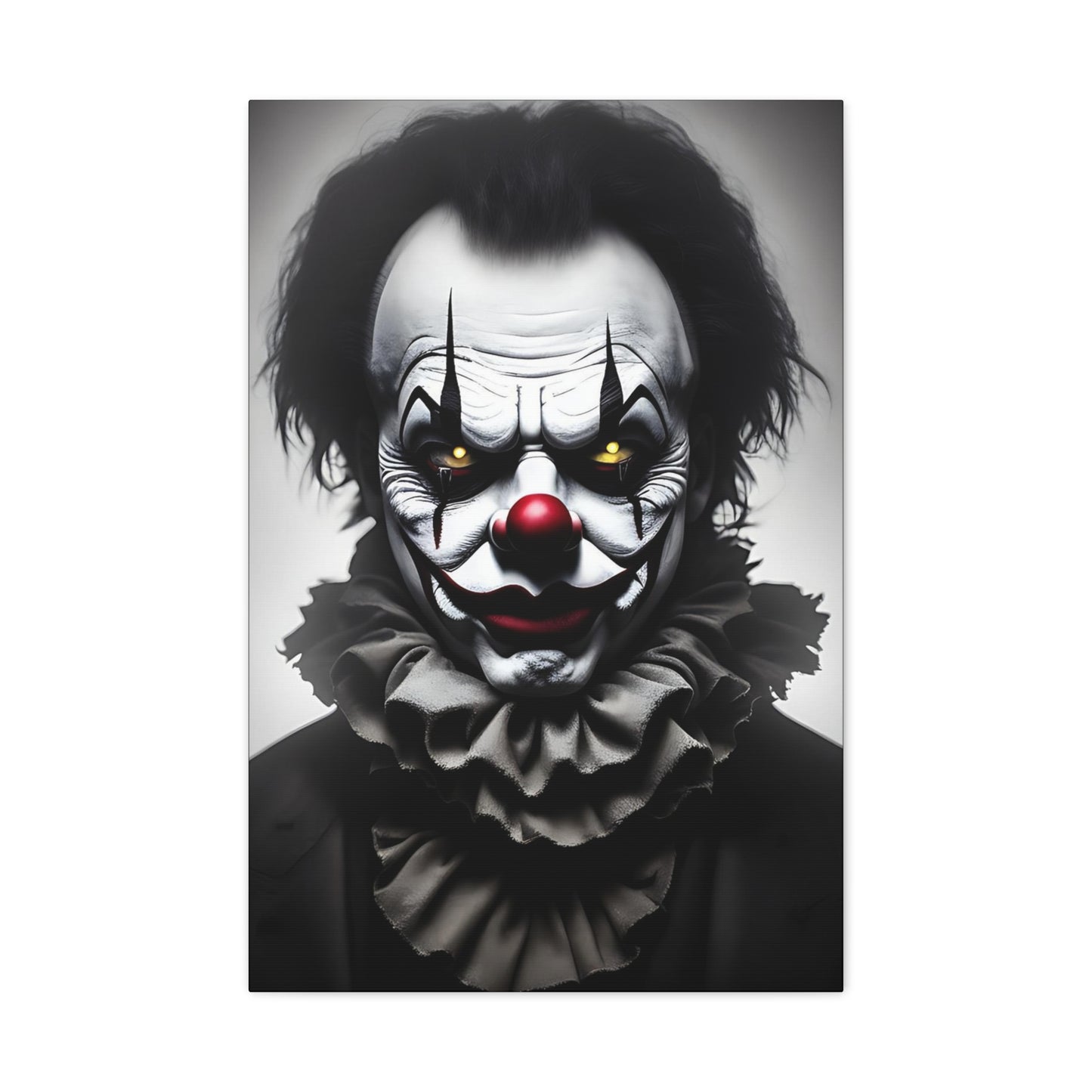 Clown AI Gen Matte Canvas, Stretched, 1.25"