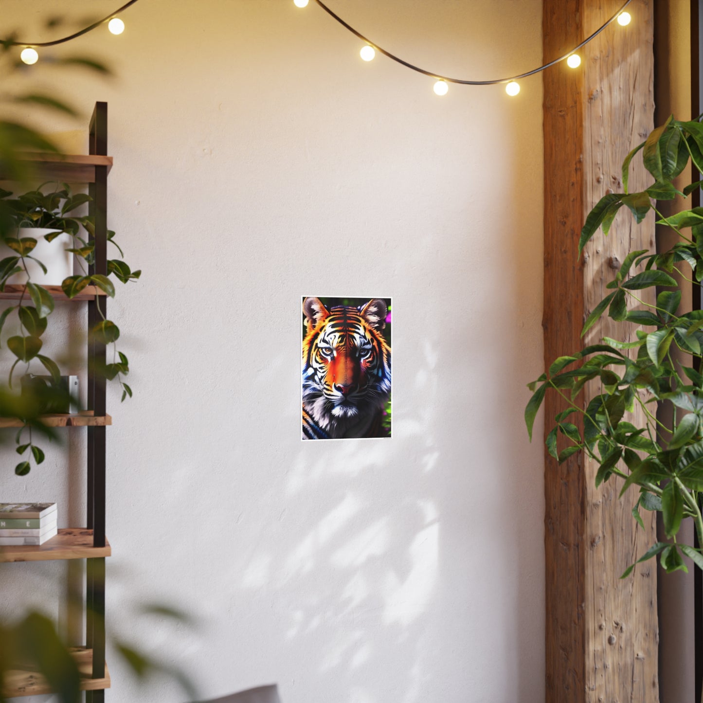 Tiger AI Gen Photo Art Paper Posters