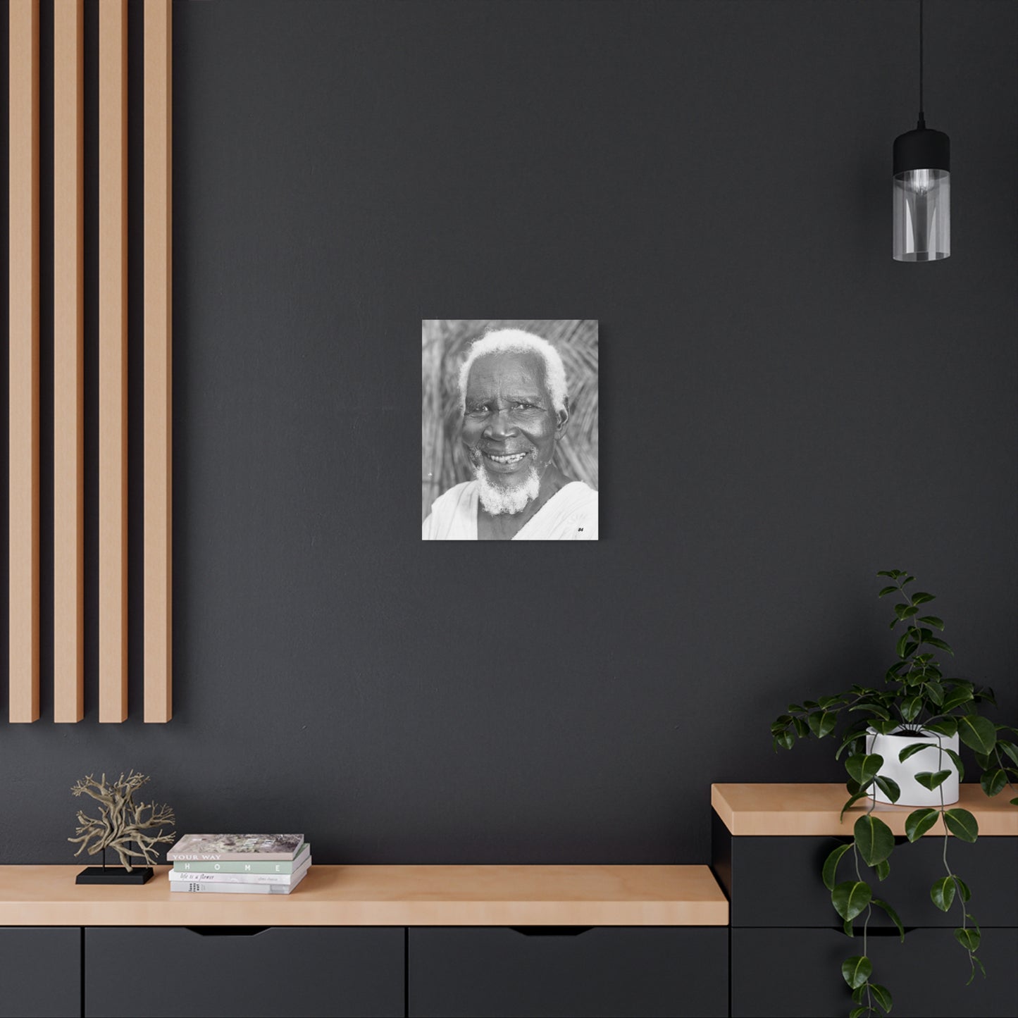Old Man Matte Canvas, Stretched, 1.25"
