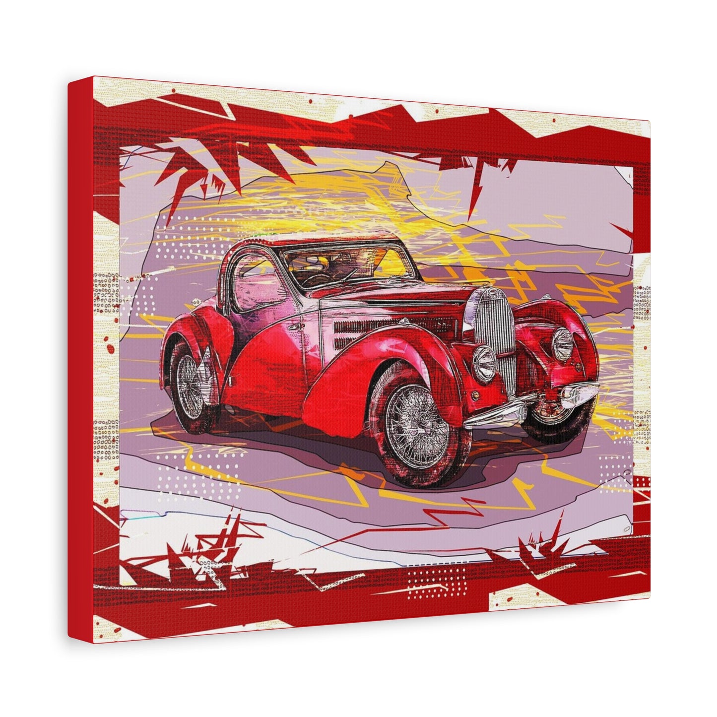 Bugatti Matte Canvas, Stretched, 1.25"