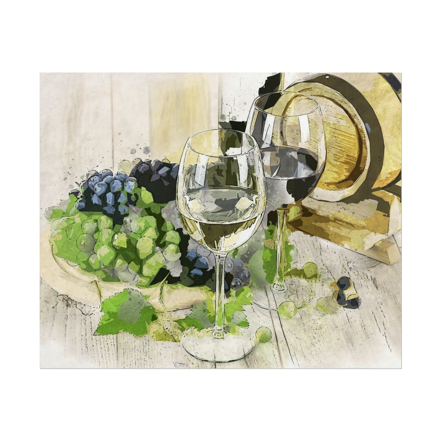 Wine Rolled Posters