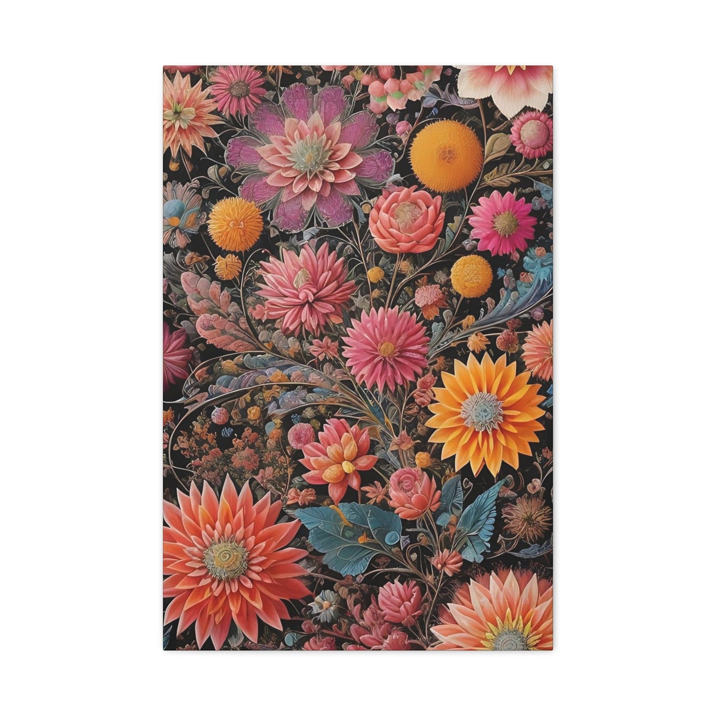 Flowers AI Gen Matte Canvas, Stretched, 1.25"