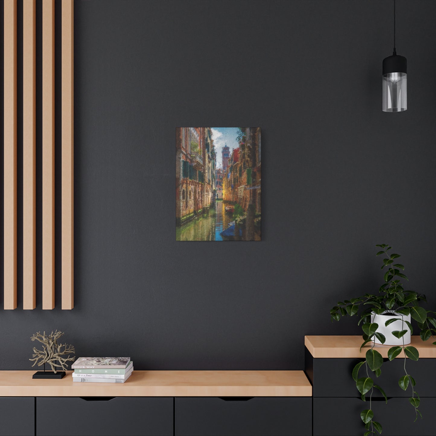 Venice Matte Canvas, Stretched, 1.25"