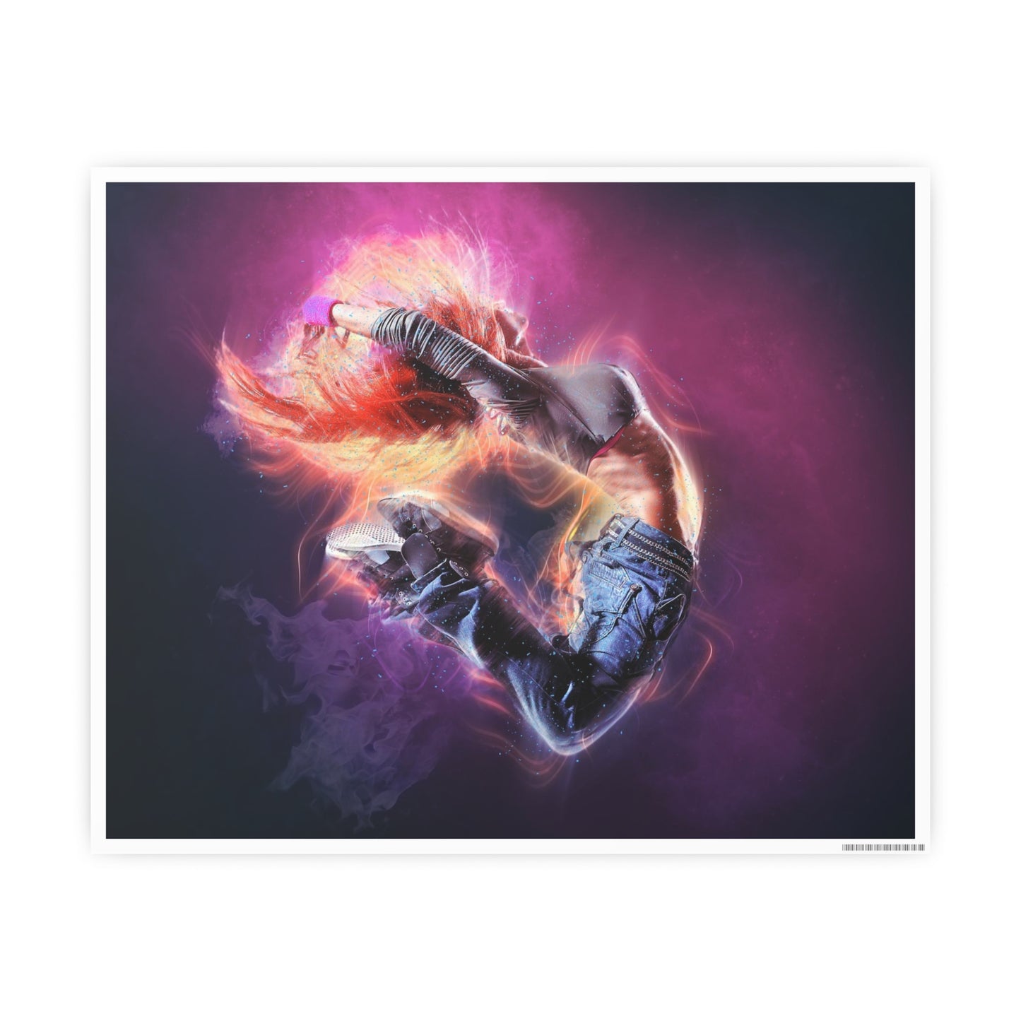 Woman Photo Art Paper Posters