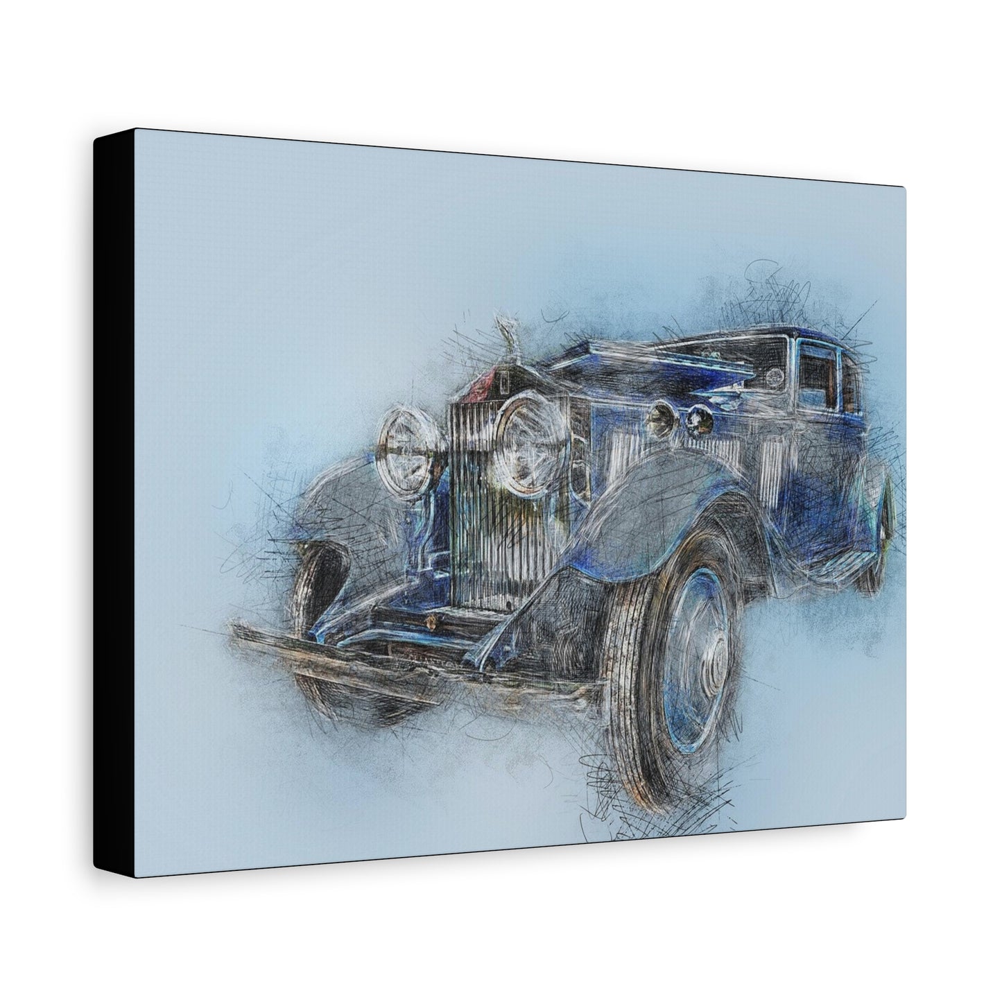 Old Car Matte Canvas, Stretched, 1.25"