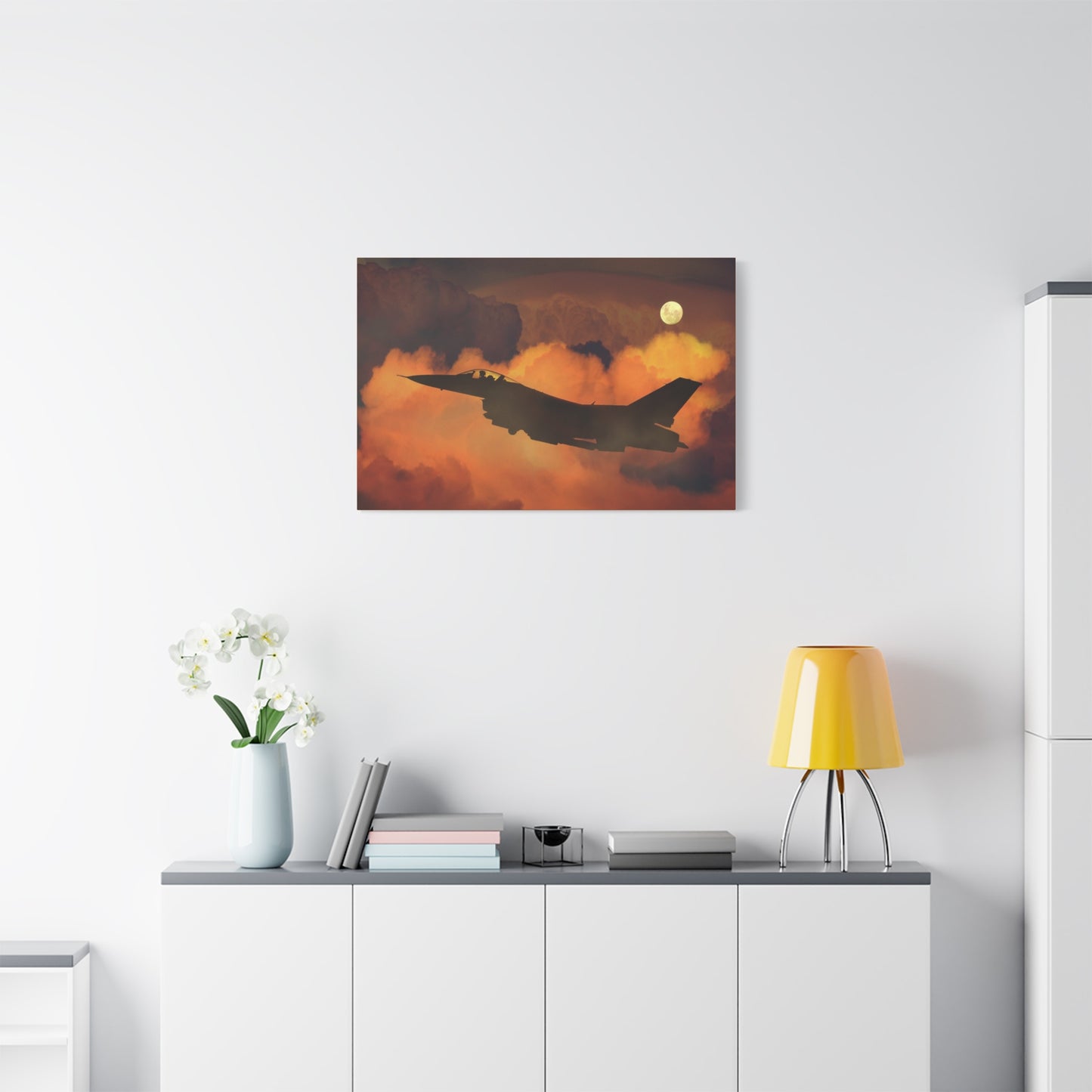 Jet Fighter Matte Canvas, Stretched, 1.25"