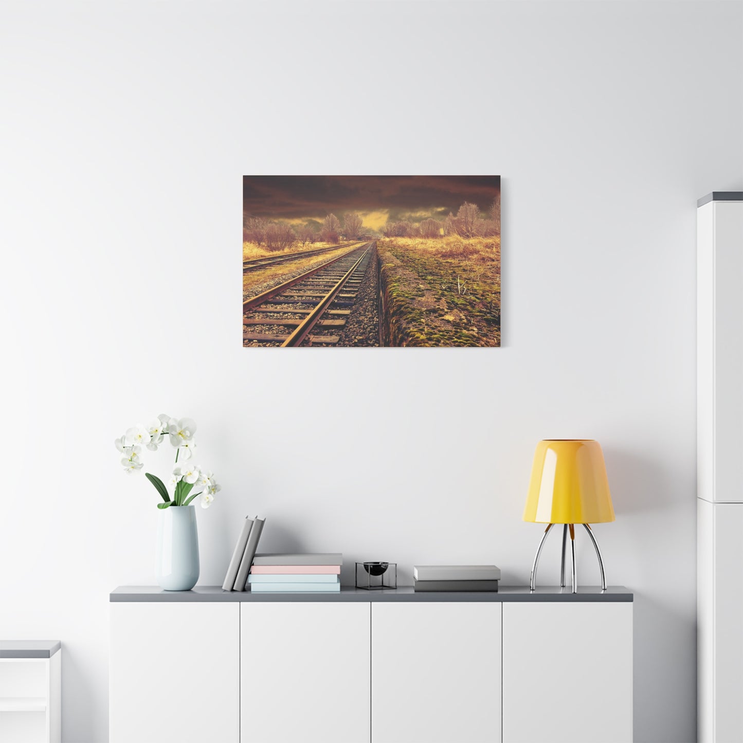 Tracks Matte Canvas, Stretched, 1.25"