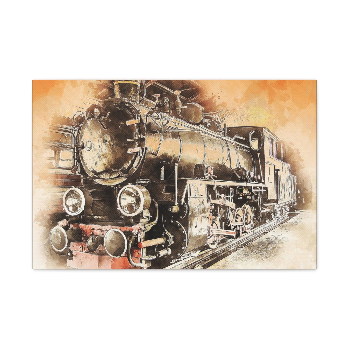 Locomotive Matte Canvas, Stretched, 1.25"