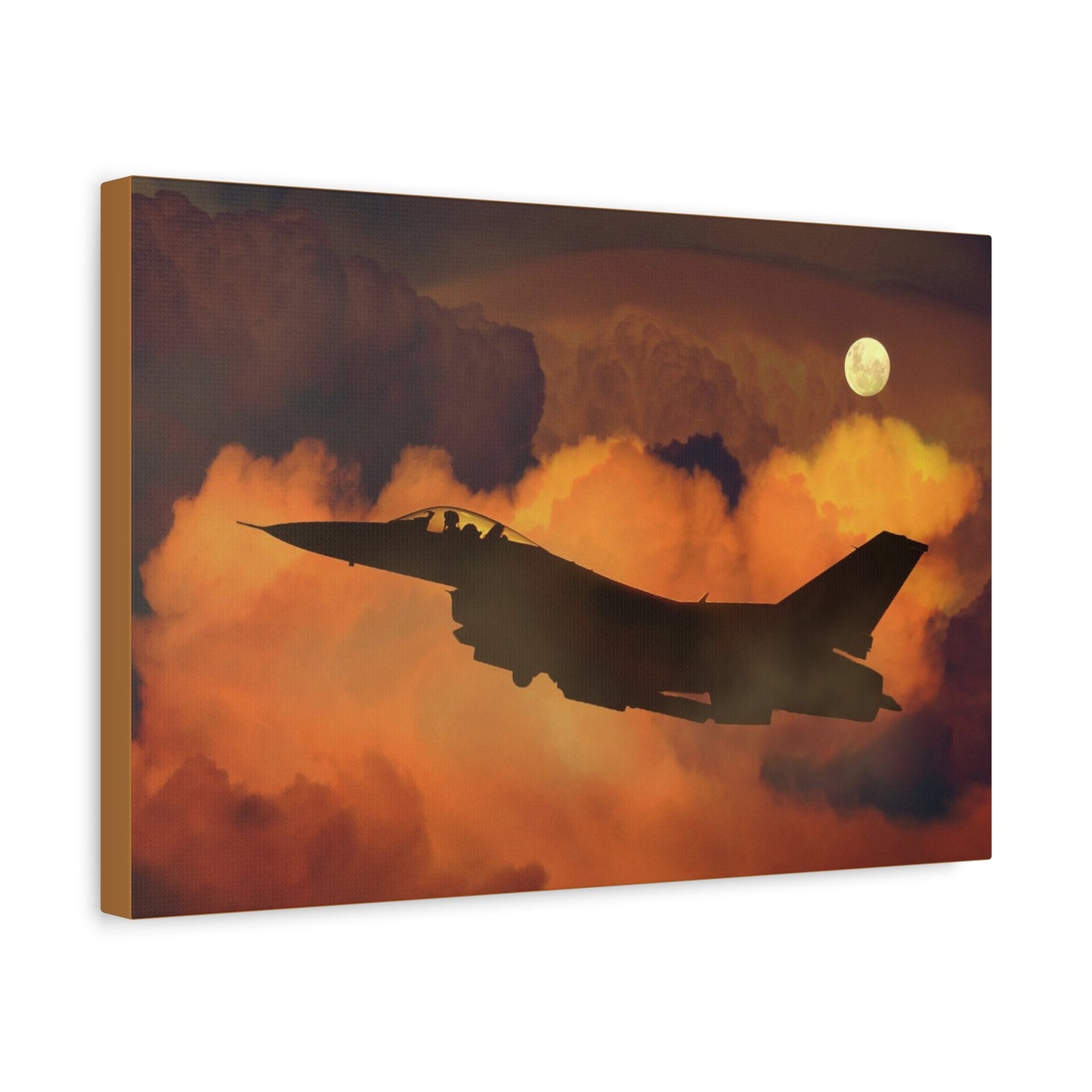 Jet Fighter Matte Canvas, Stretched, 1.25"