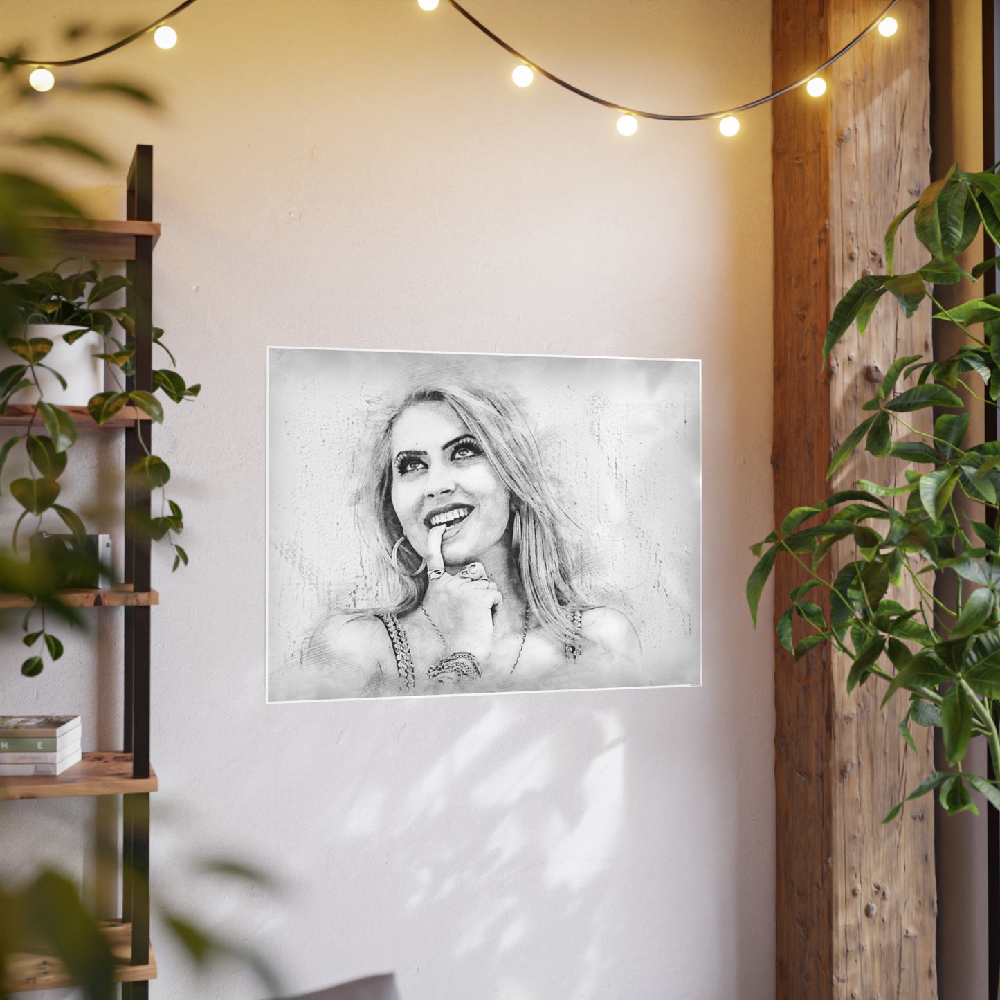 Woman Photo Art Paper Posters
