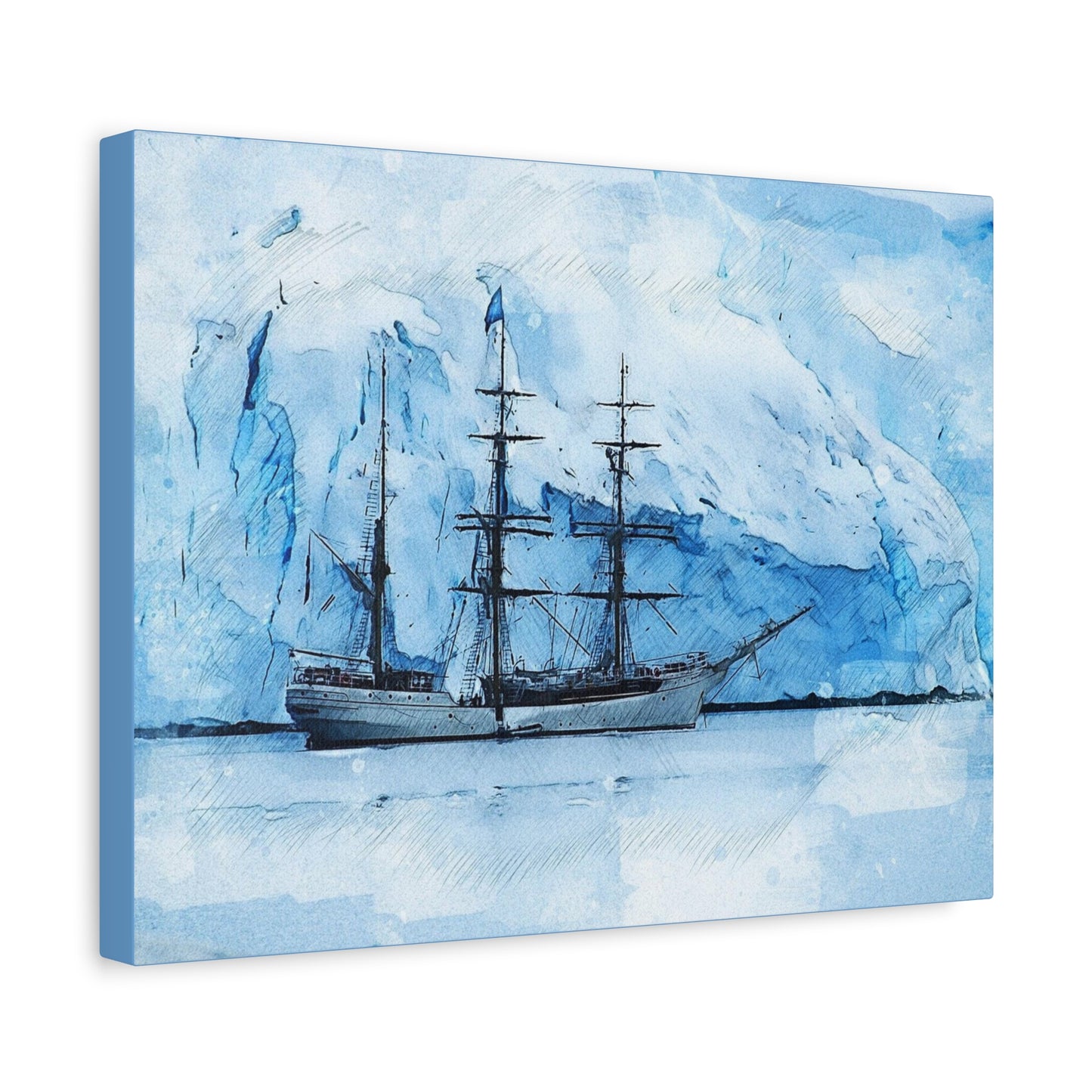 Ship Matte Canvas, Stretched, 1.25"