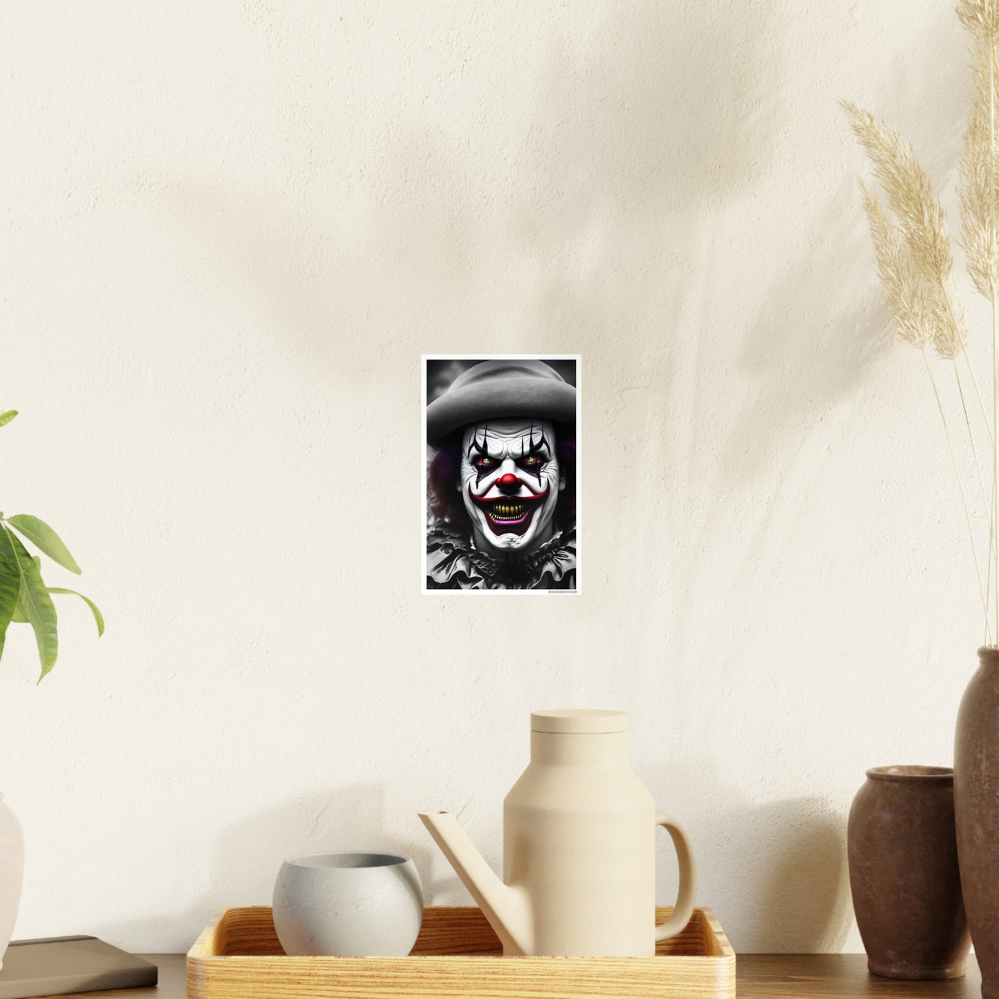 Clown AI Gen Photo Art Paper Posters