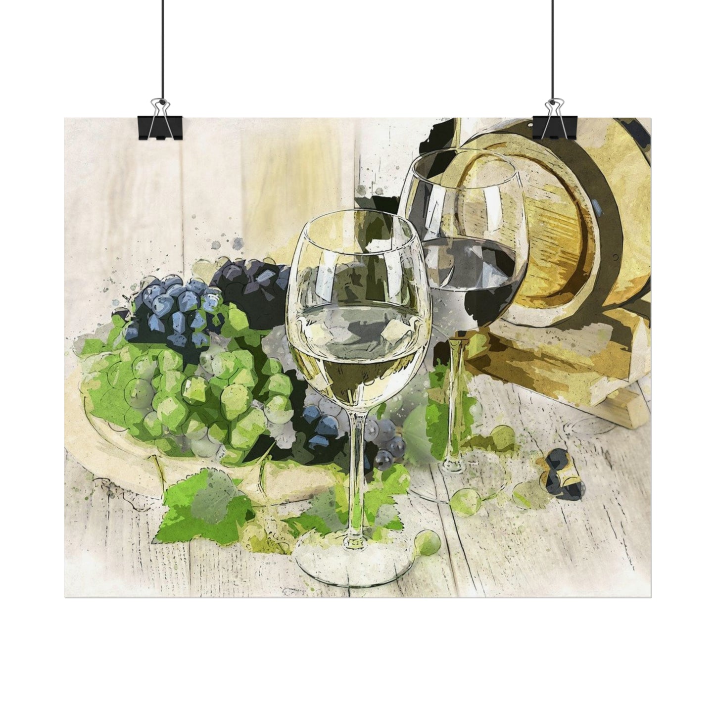 Wine Rolled Posters