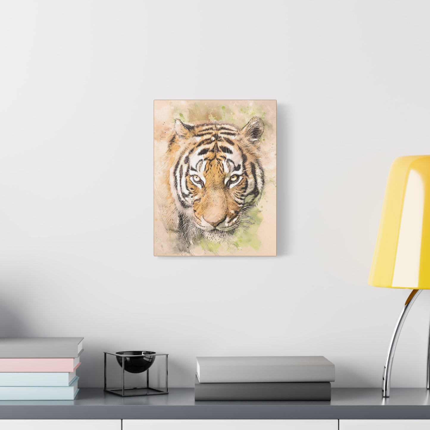 Tiger Matte Canvas, Stretched, 1.25"