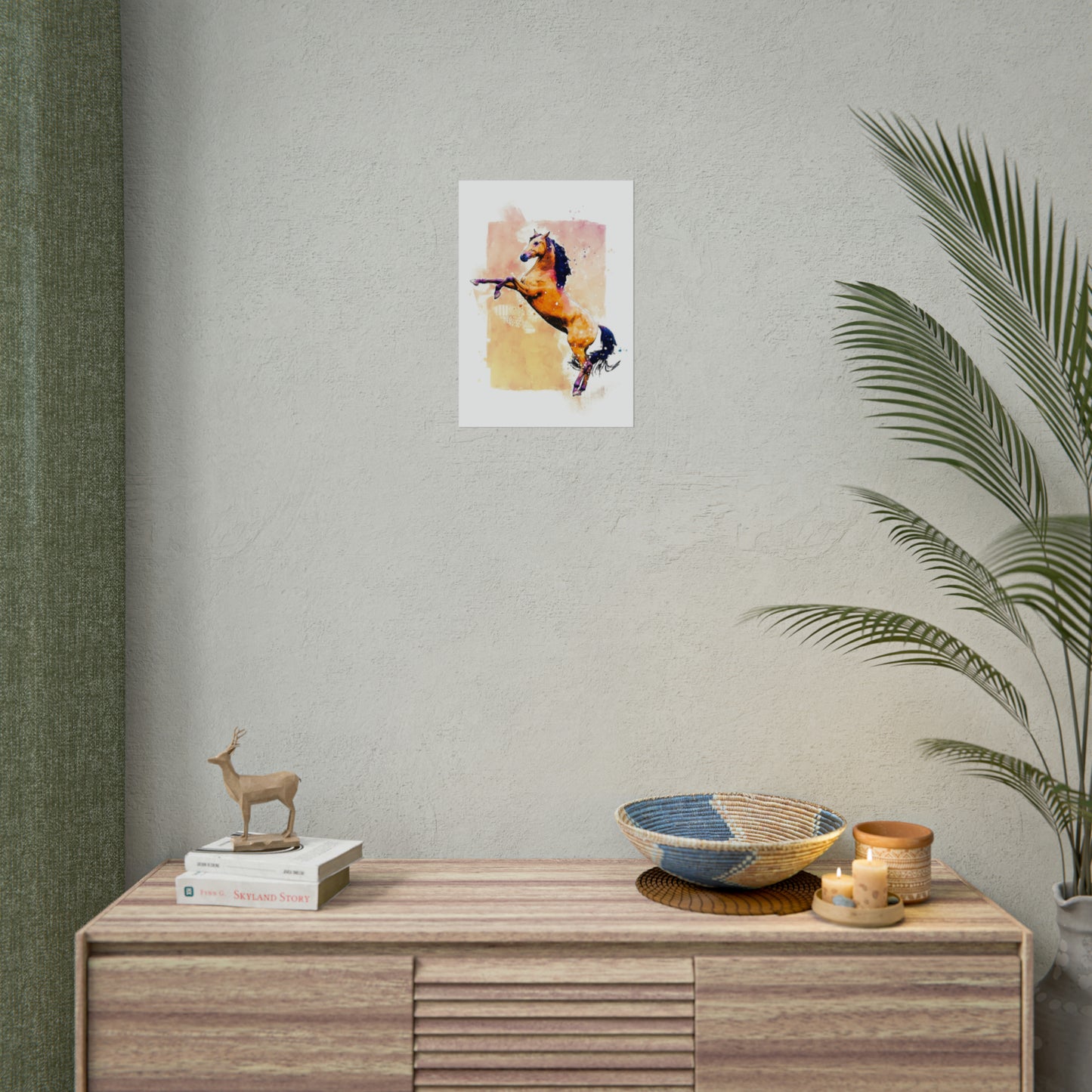 Horse Rolled Posters