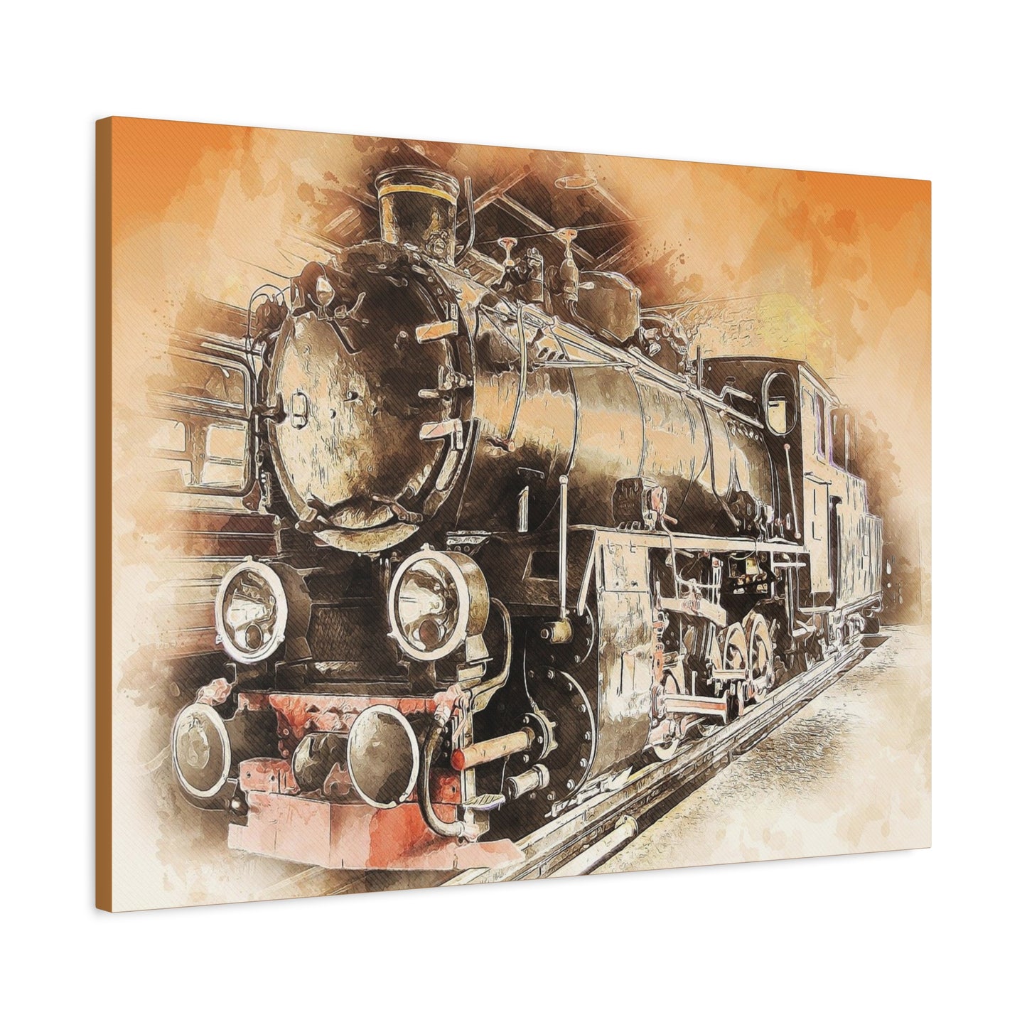 Locomotive Matte Canvas, Stretched, 1.25"