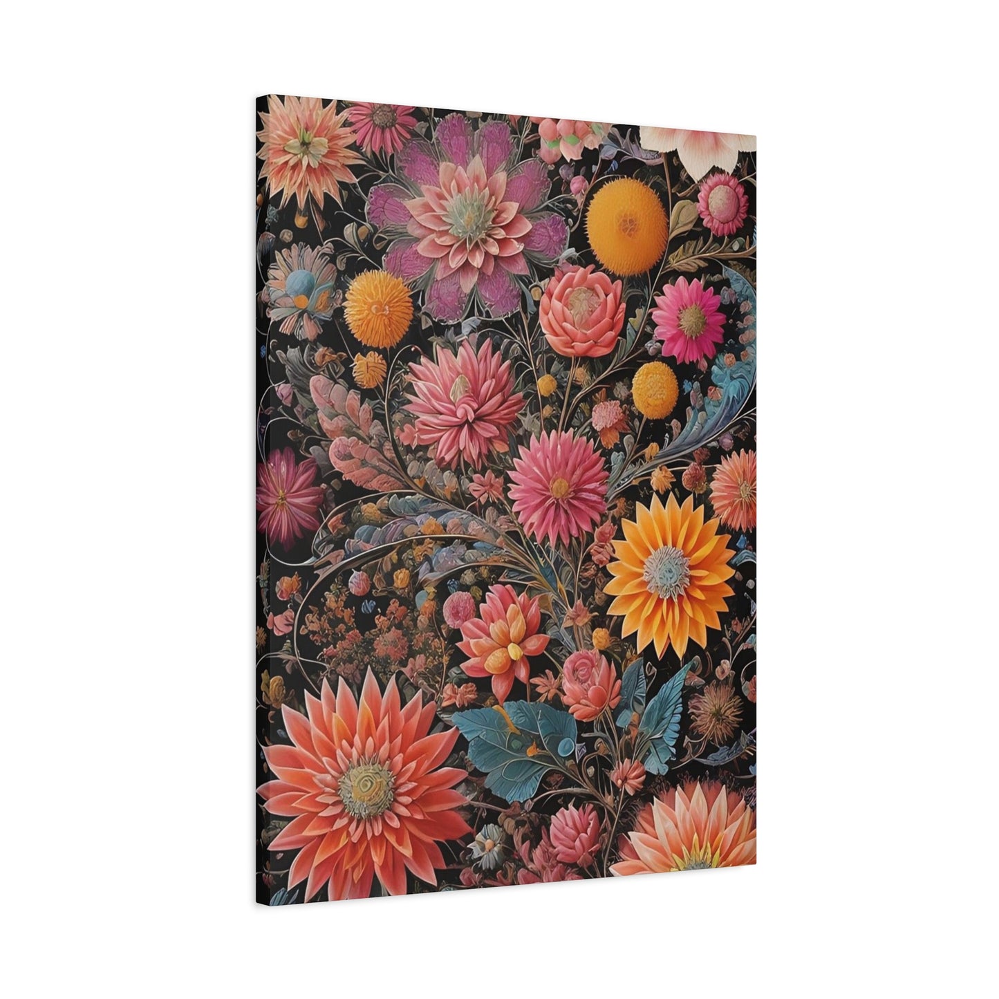 Flowers AI Gen Matte Canvas, Stretched, 1.25"