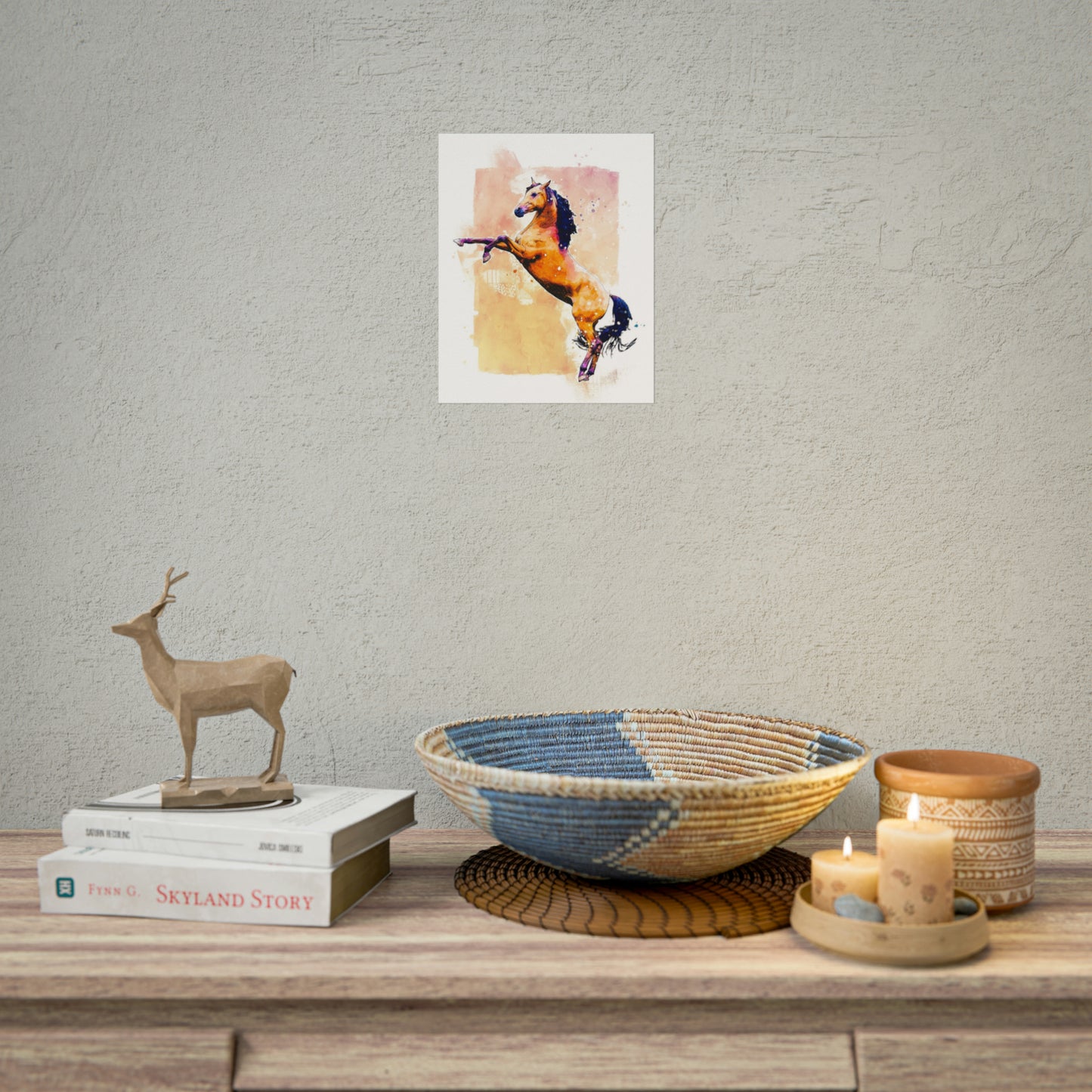 Horse Rolled Posters