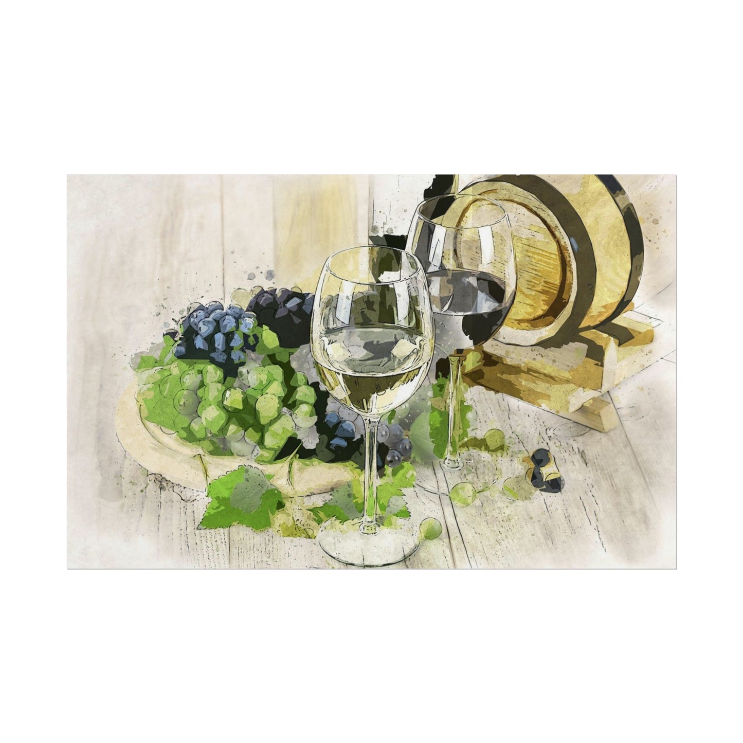 Wine Rolled Posters